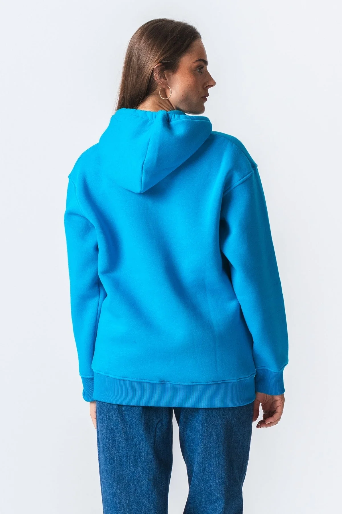 Stella Oversized Hoodie - Blau - Image 3