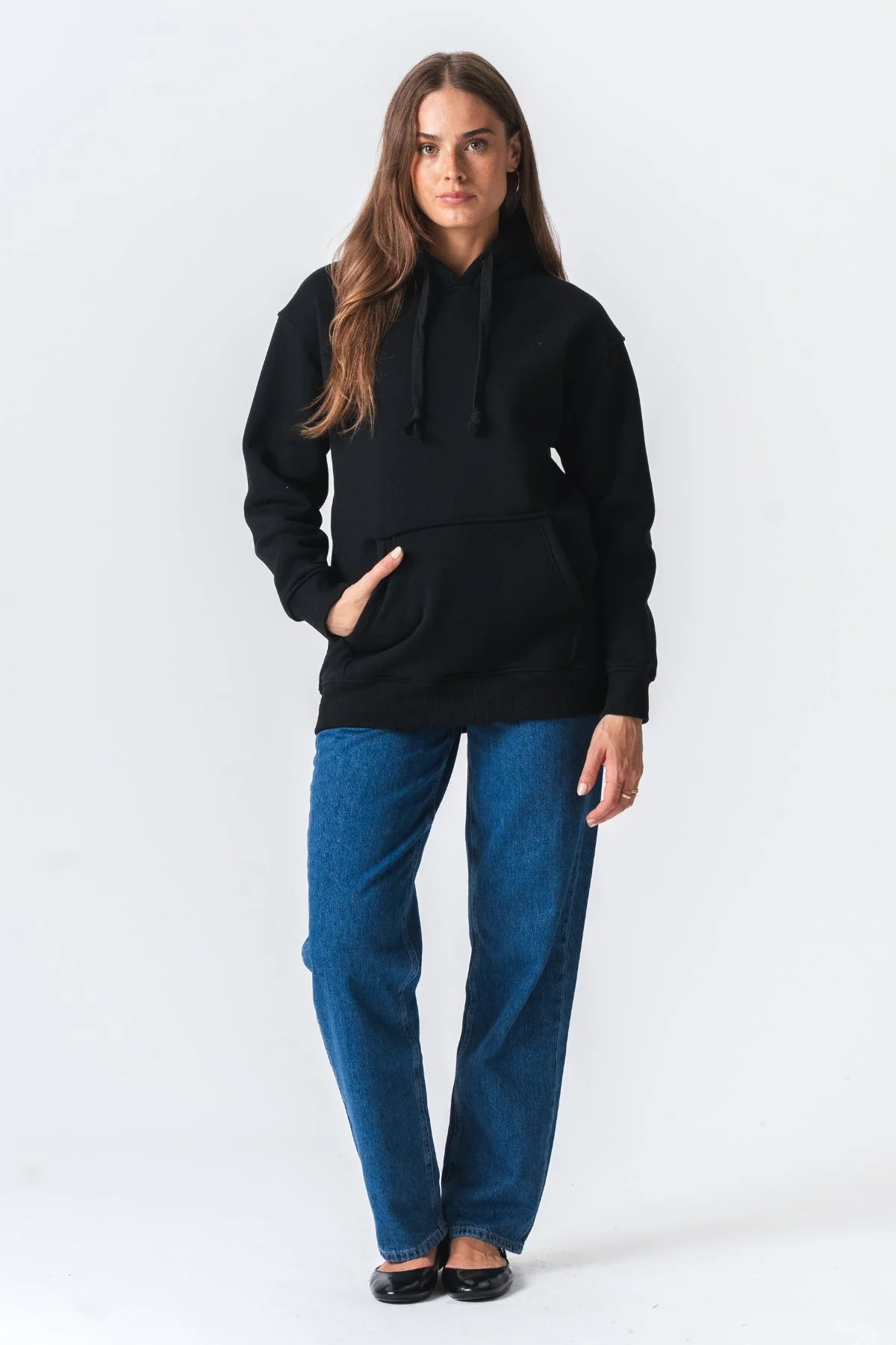Stella Oversized Hoodie - Schwarz - Image 2