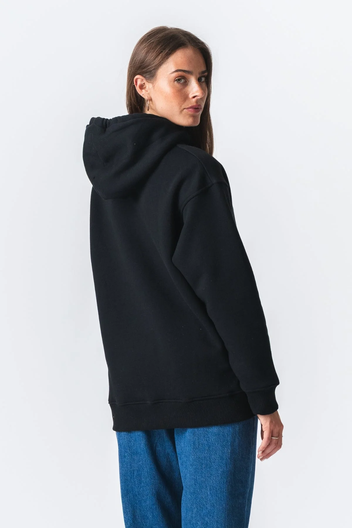 Stella Oversized Hoodie - Schwarz - Image 3