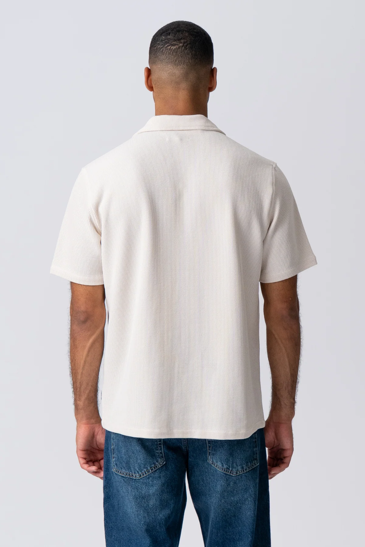 Strickhemd - Beige - Image 5