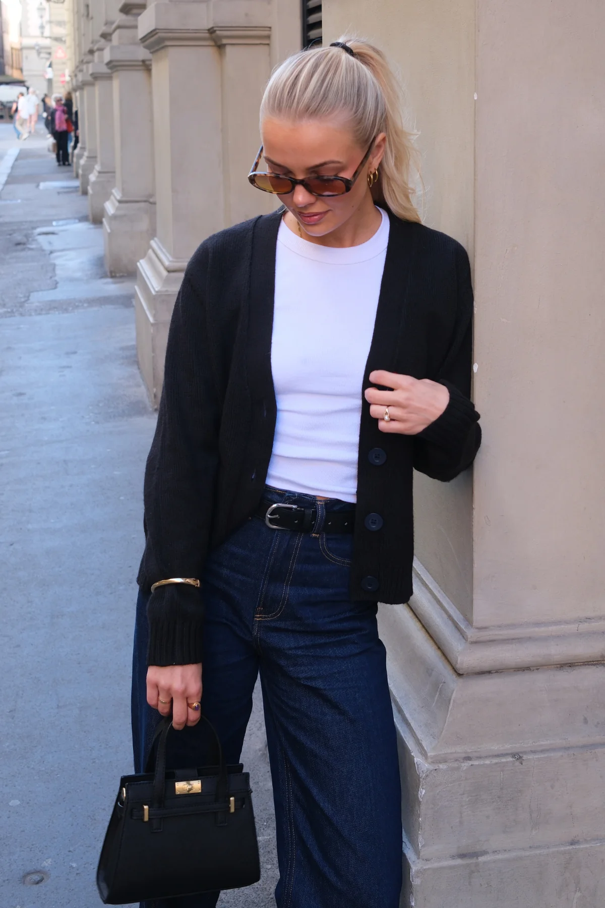 Strickjacke - schwarz - Image 3