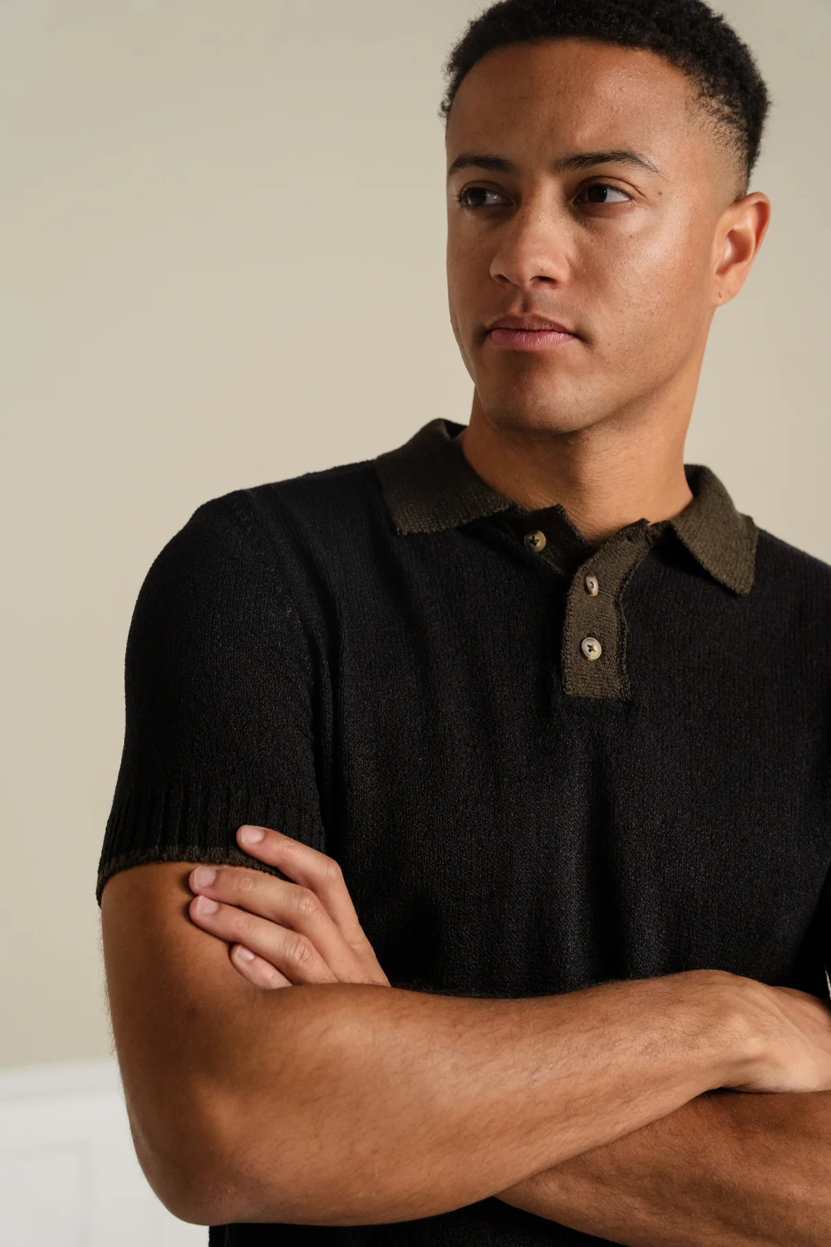 Strickpolo - braun - Image 7