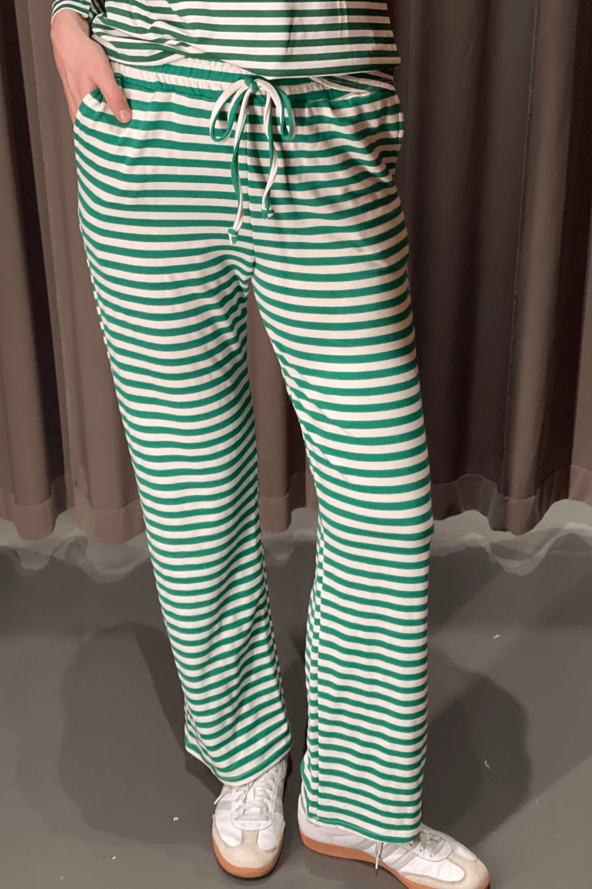 Gestrippt Pants - Grün - Image 3
