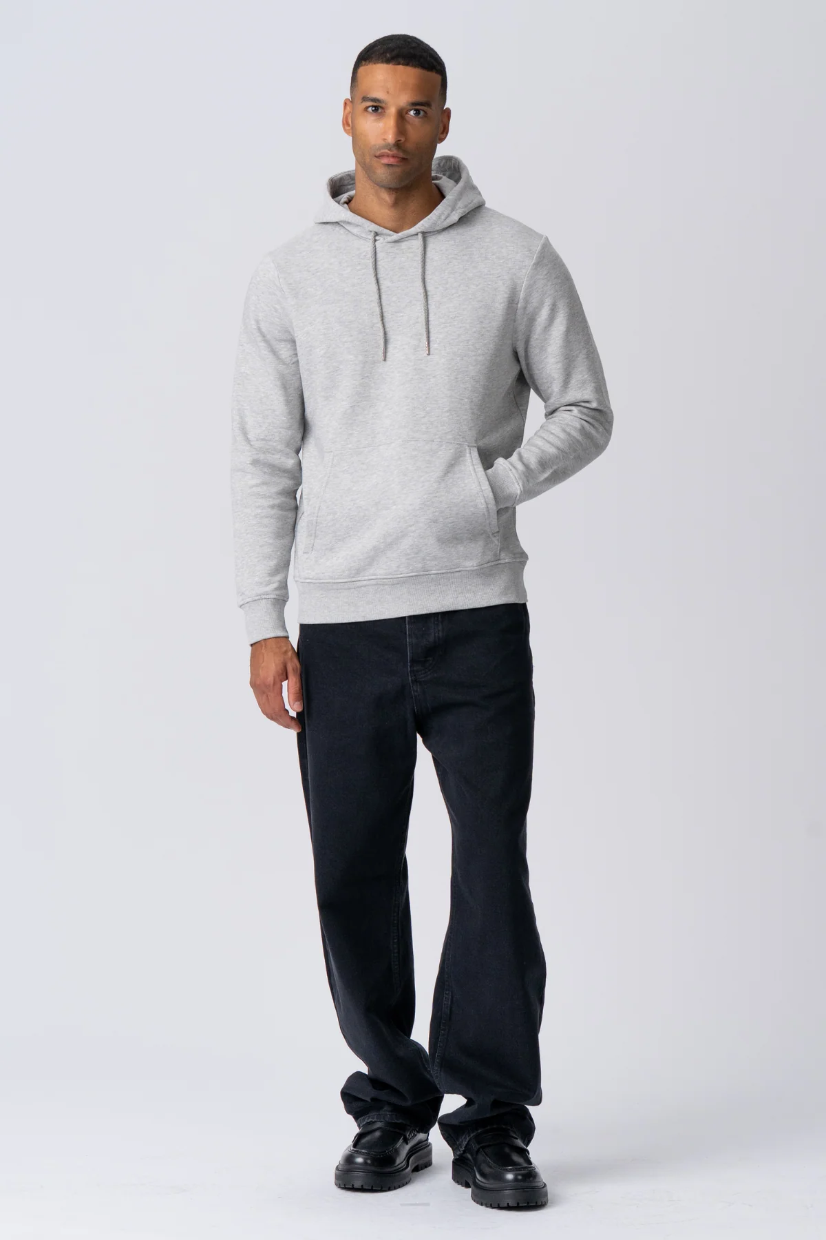 Sweatshirt Hoodie - Asche grau - Image 3