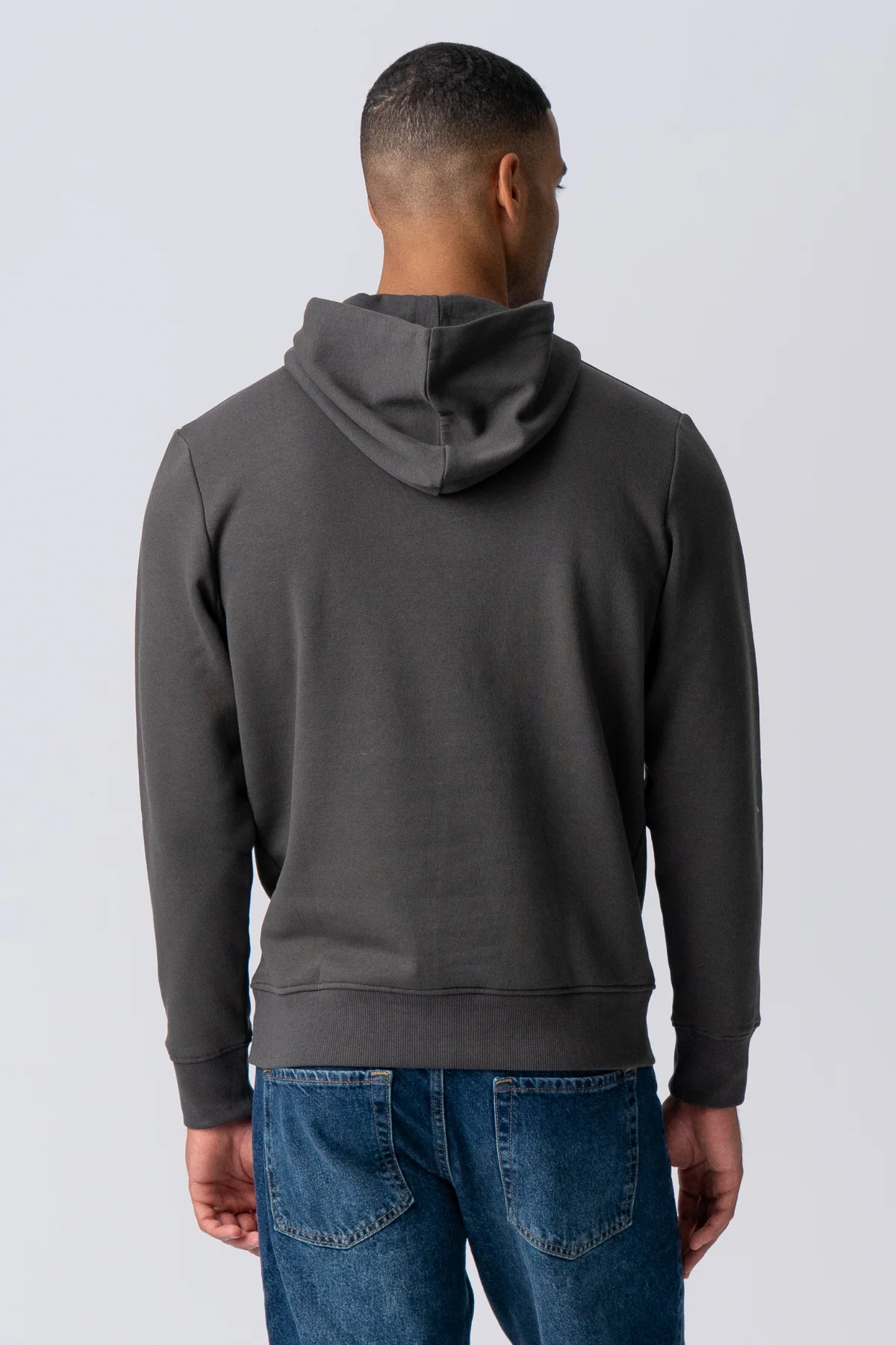Sweatshirt Hoodie - Dunkelgrau - Image 4