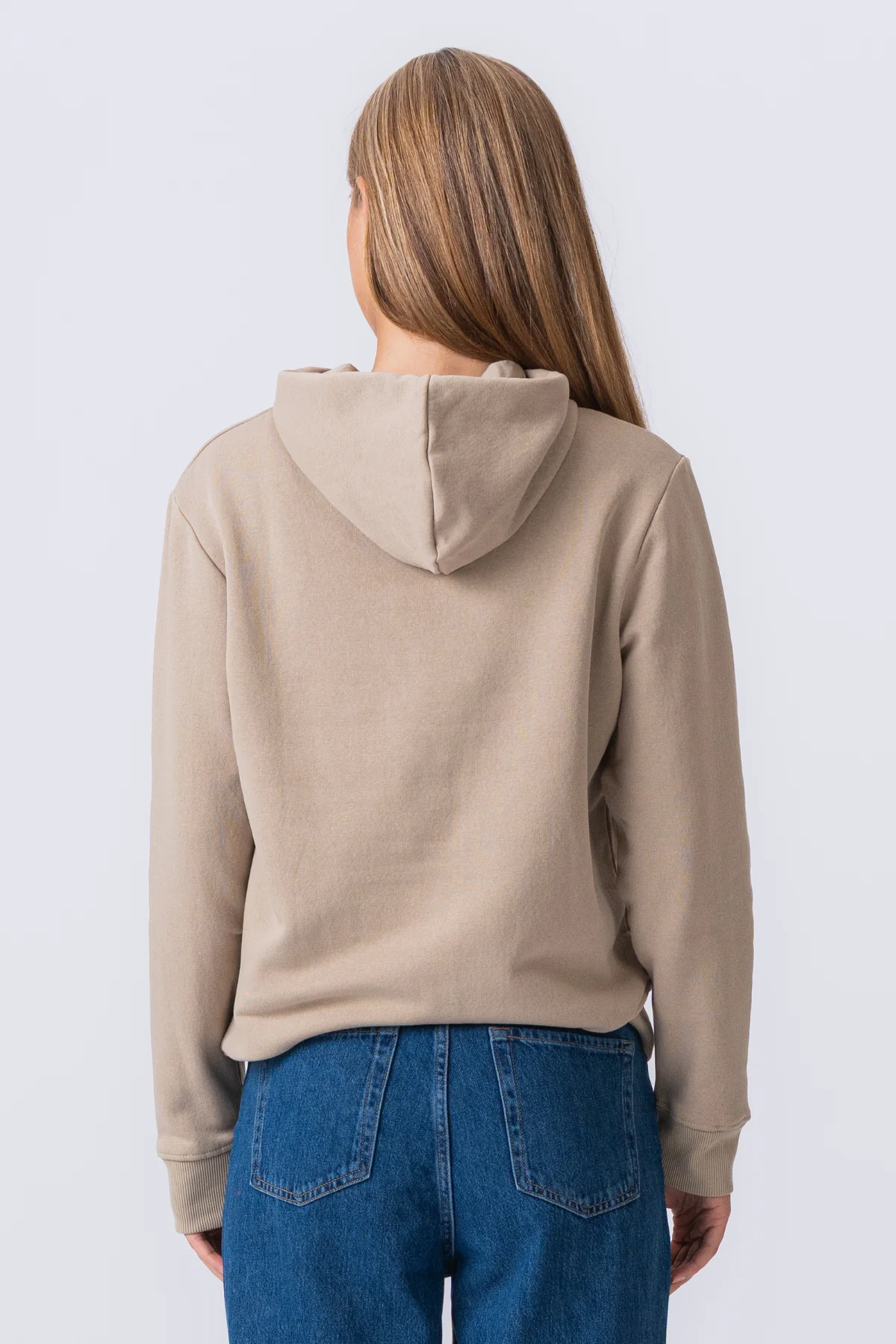 Sweatshirt Hoodie - Sand - Image 3