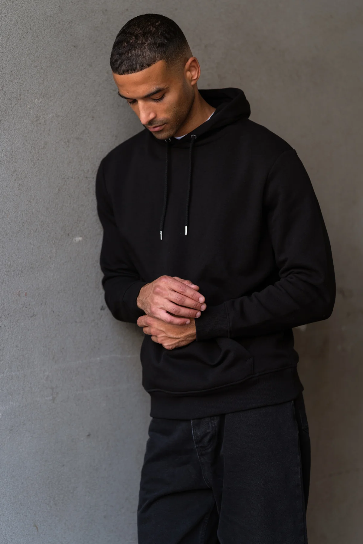 Sweatshirt Hoodie - Schwarz - Image 3