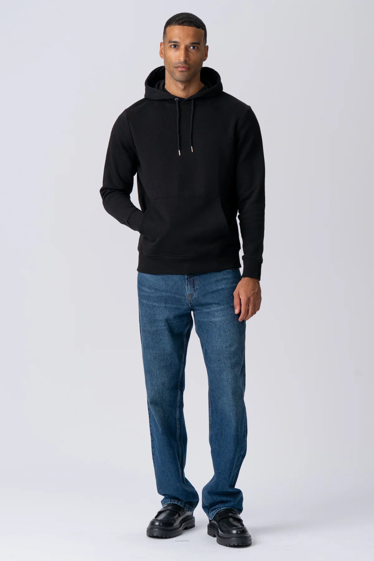 Sweatshirt Hoodie - Schwarz - Image 4