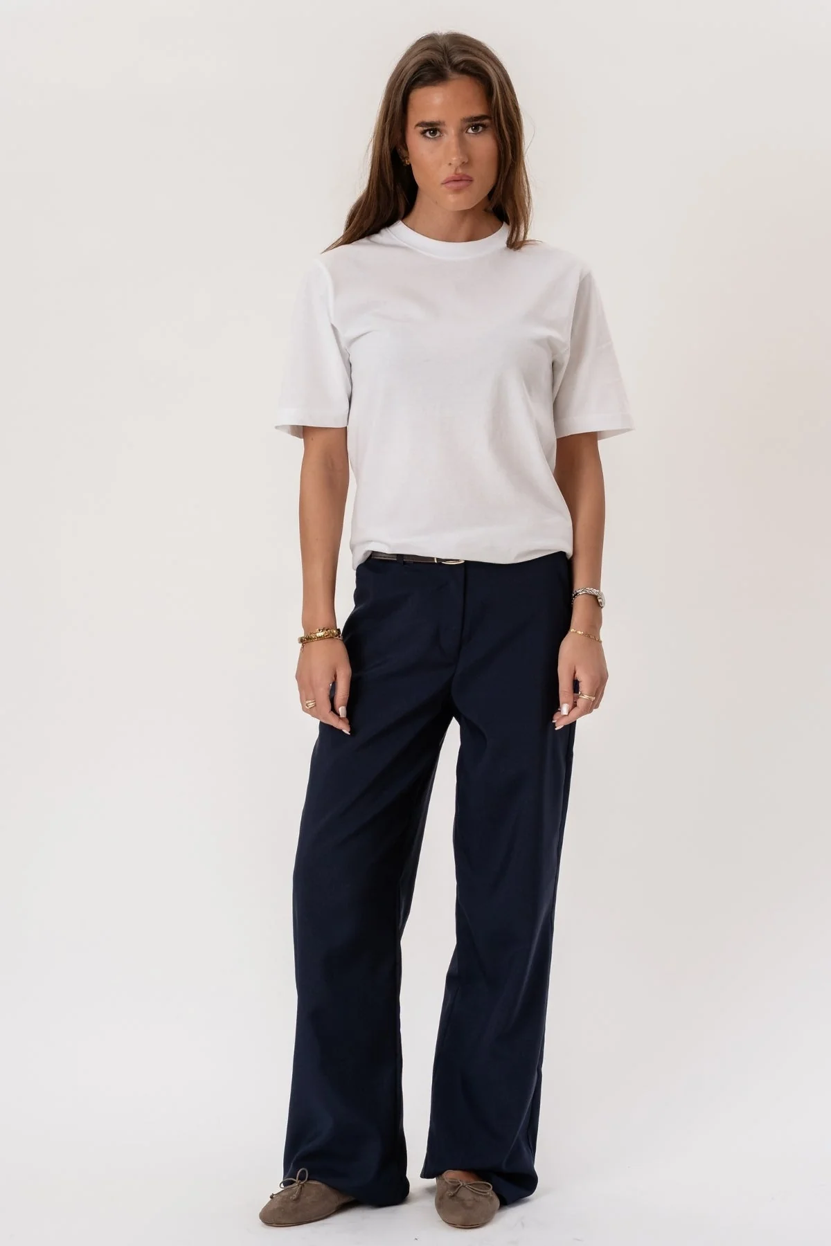 Talia Baggy Pants - Marine - Image 3