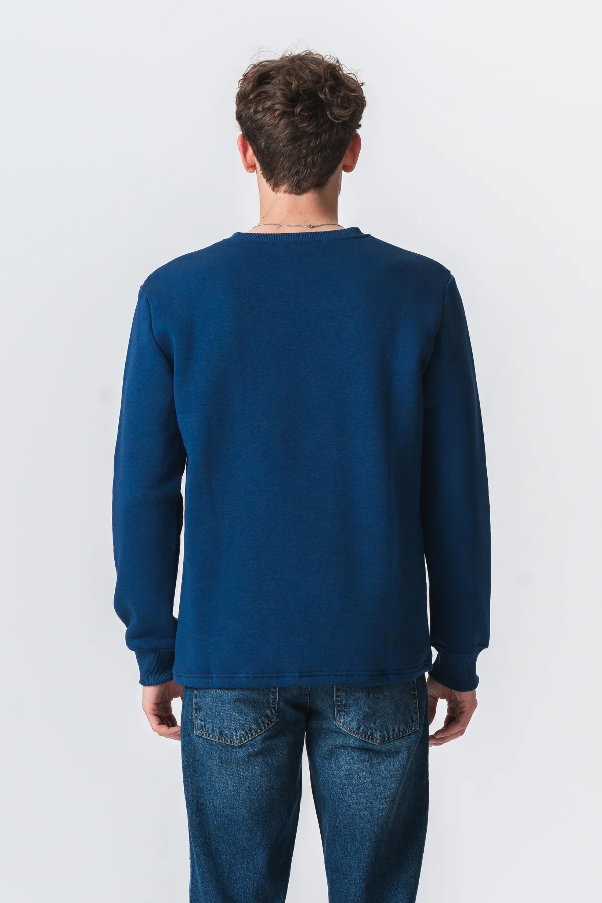 Taschen -Sweatshirt Regular Passform - Marine - Image 3
