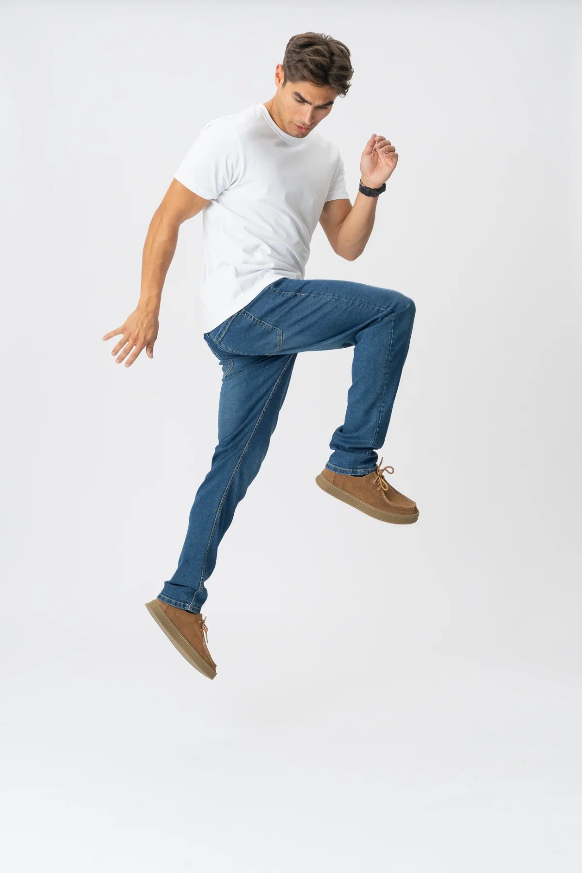 The Original Performance Jeans (Regular) - Mittelblauer Denim - Image 8