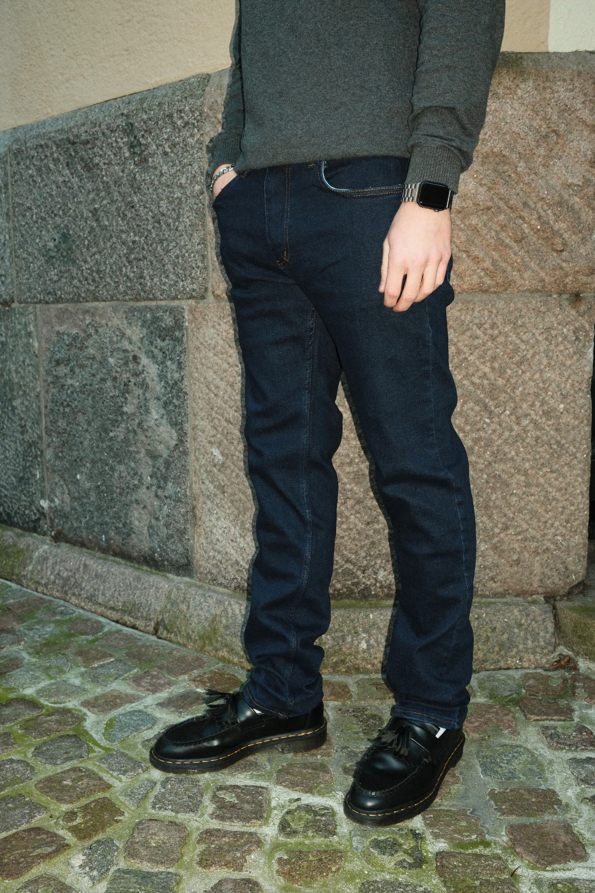 The Original Performance Jeans (regulär) Premium - dunkelblauer Denim - Image 4