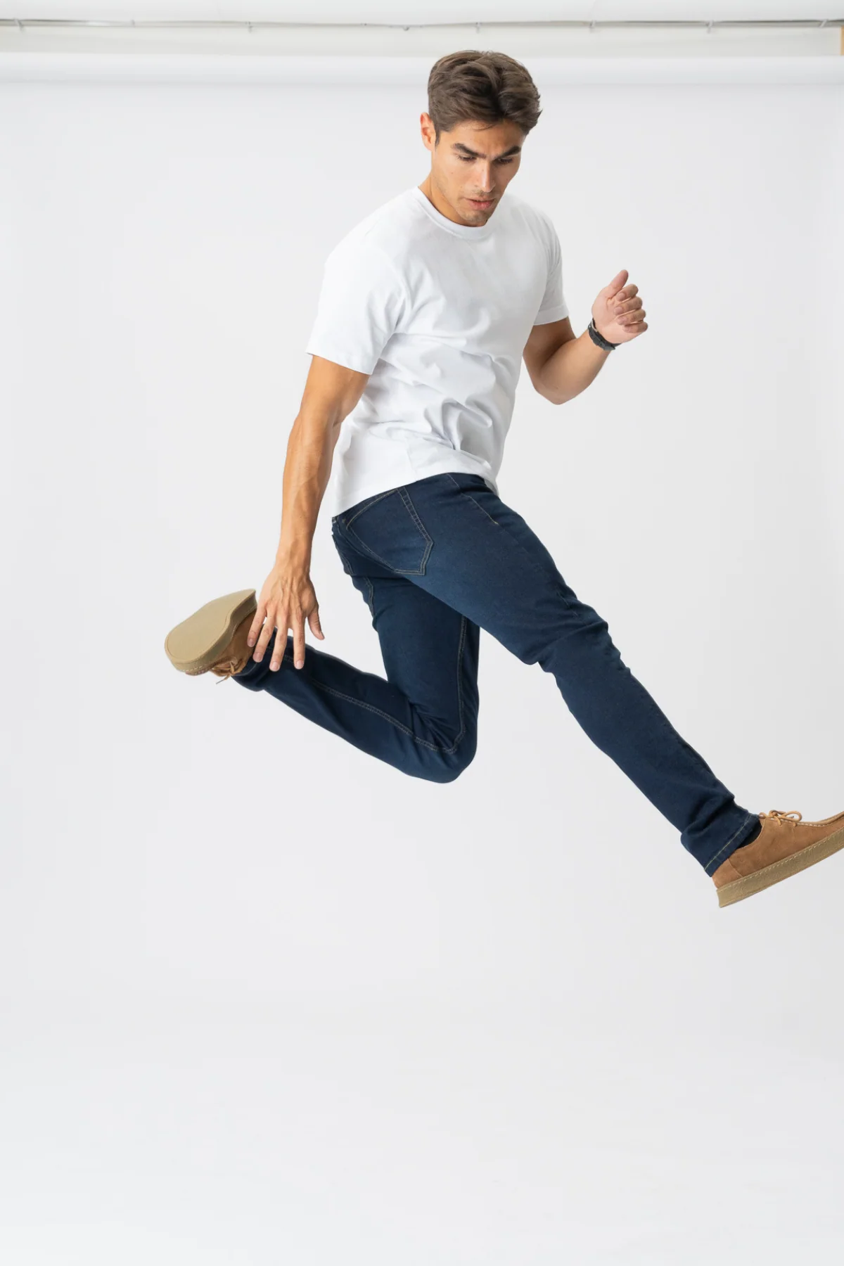 The Original Performance Jeans (Slim) - Dunkelblauer Denim - Image 3