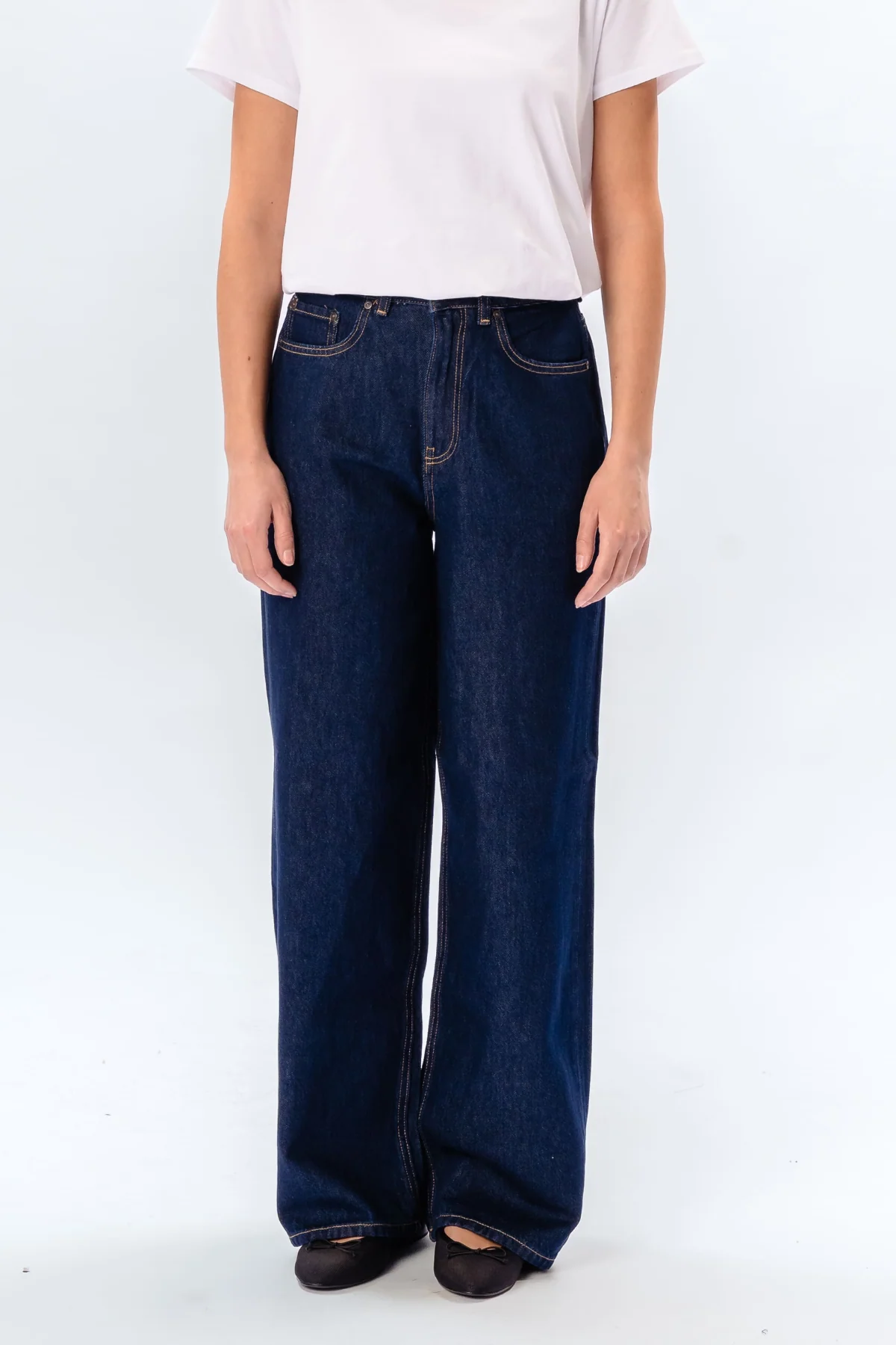 The Original Performance Lose Jeans - dunkelblauer Denim - Image 7