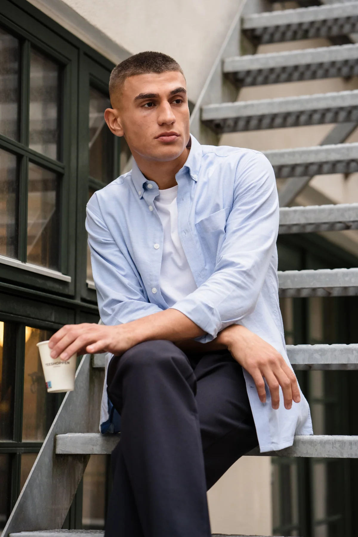 The Original Performance Oxford Shirt ™ ️ - Kaschmirblau (FS) - Image 2