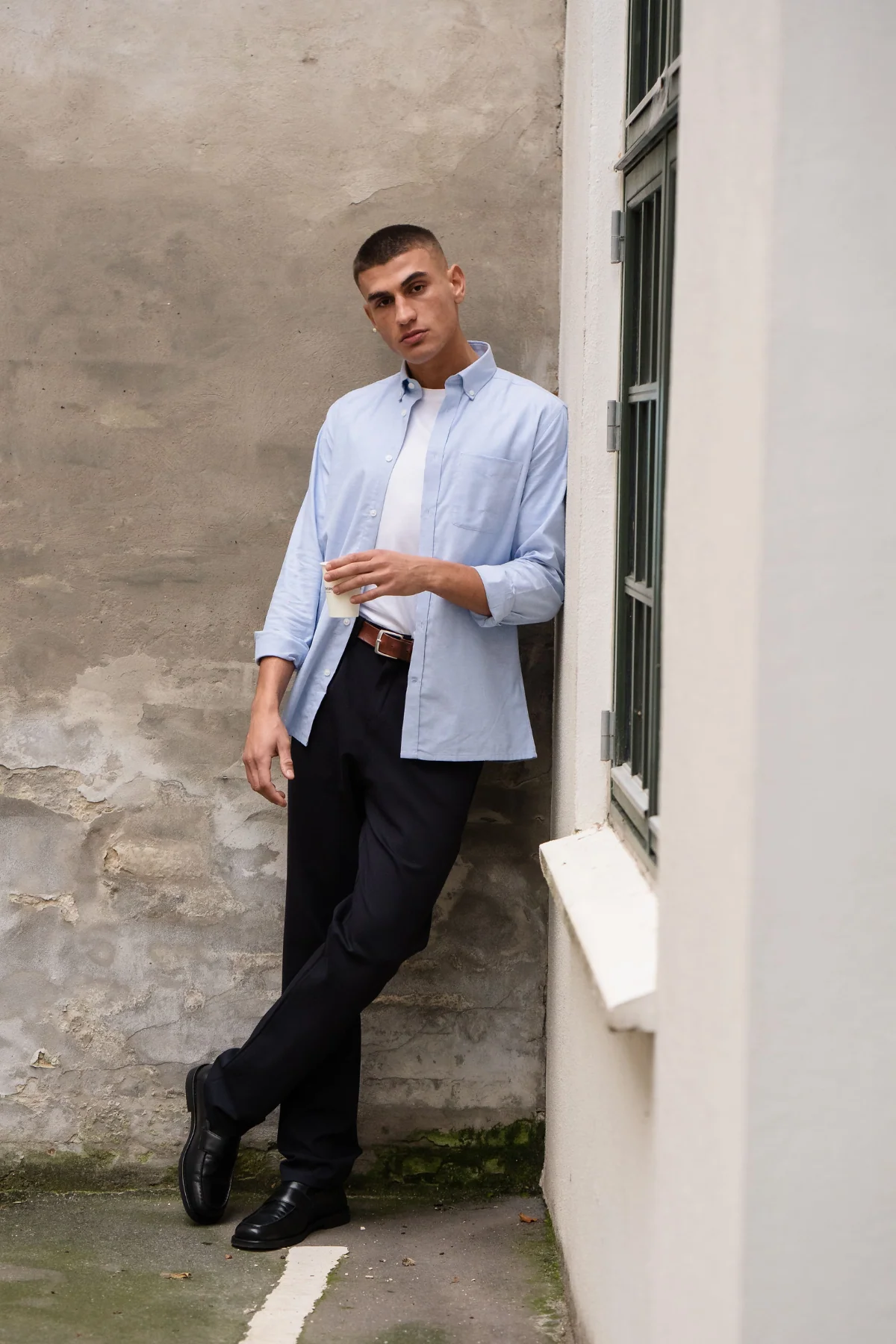 The Original Performance Oxford Shirt ™ ️ - Kaschmirblau (FS) - Image 3