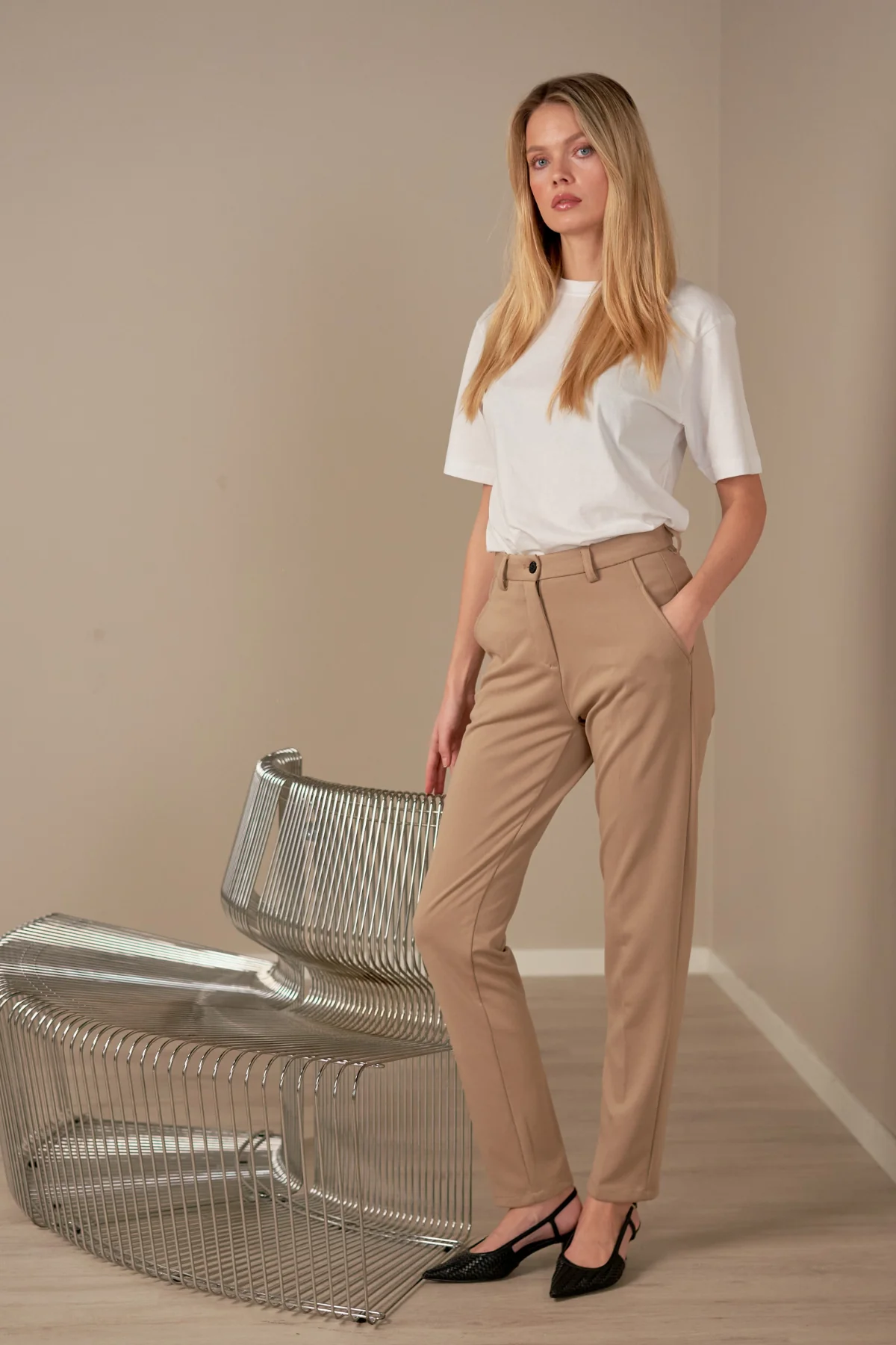 The Original Performance Pants - Beige - Image 3