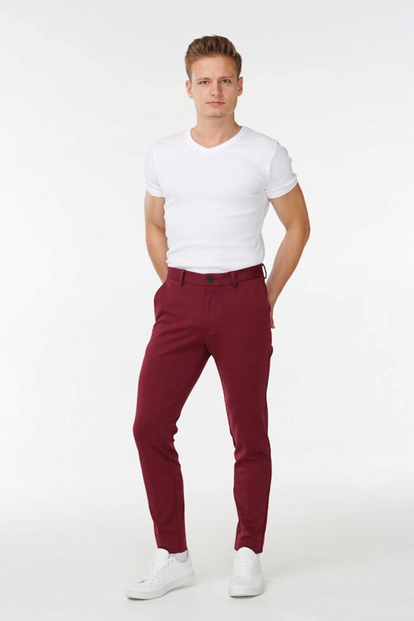 The Original Performance Pants - Dunkelrot - Image 11