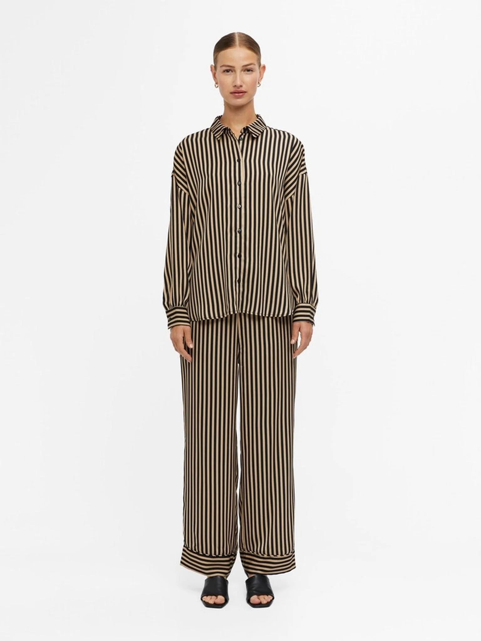 Thyra Langærmet Skjorte - Humus - Image 3