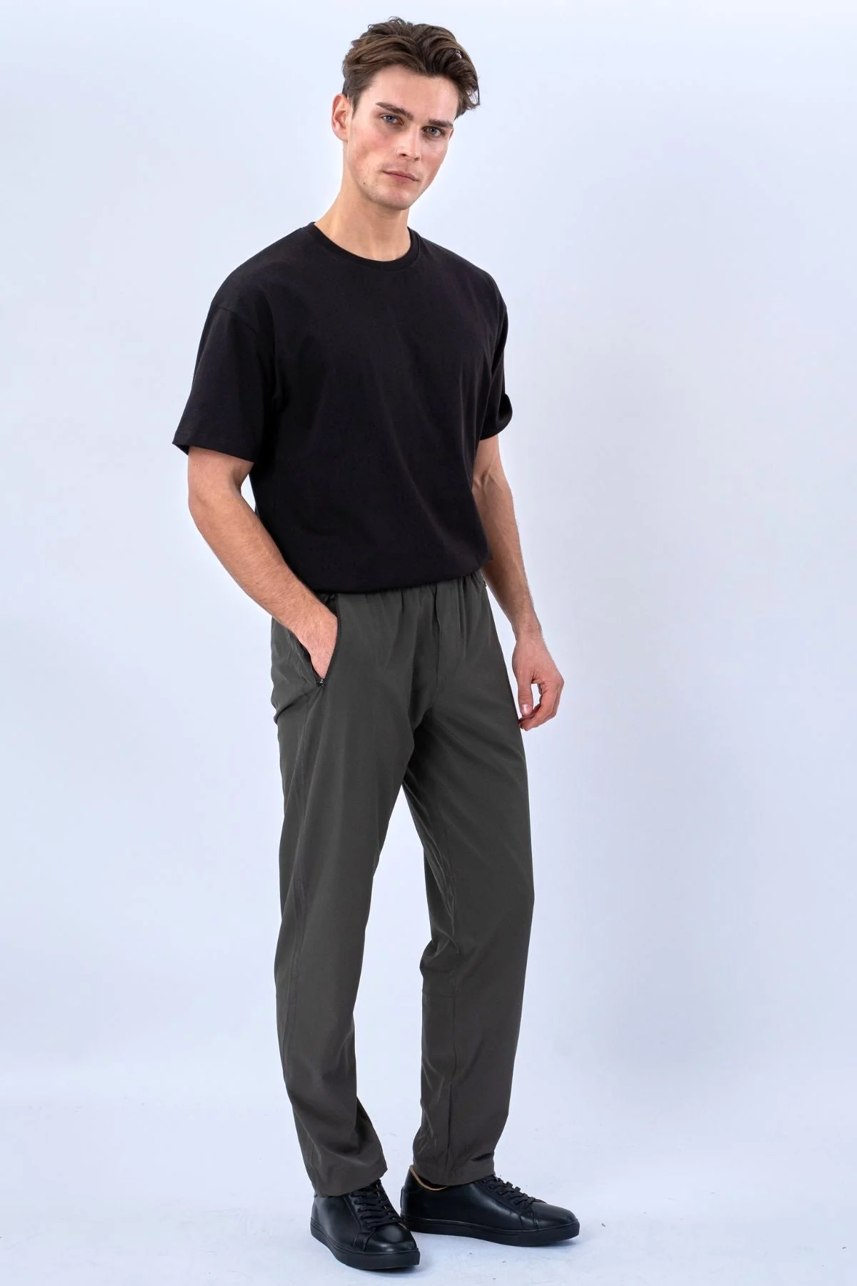 Schiene Pants - Armee - Image 3