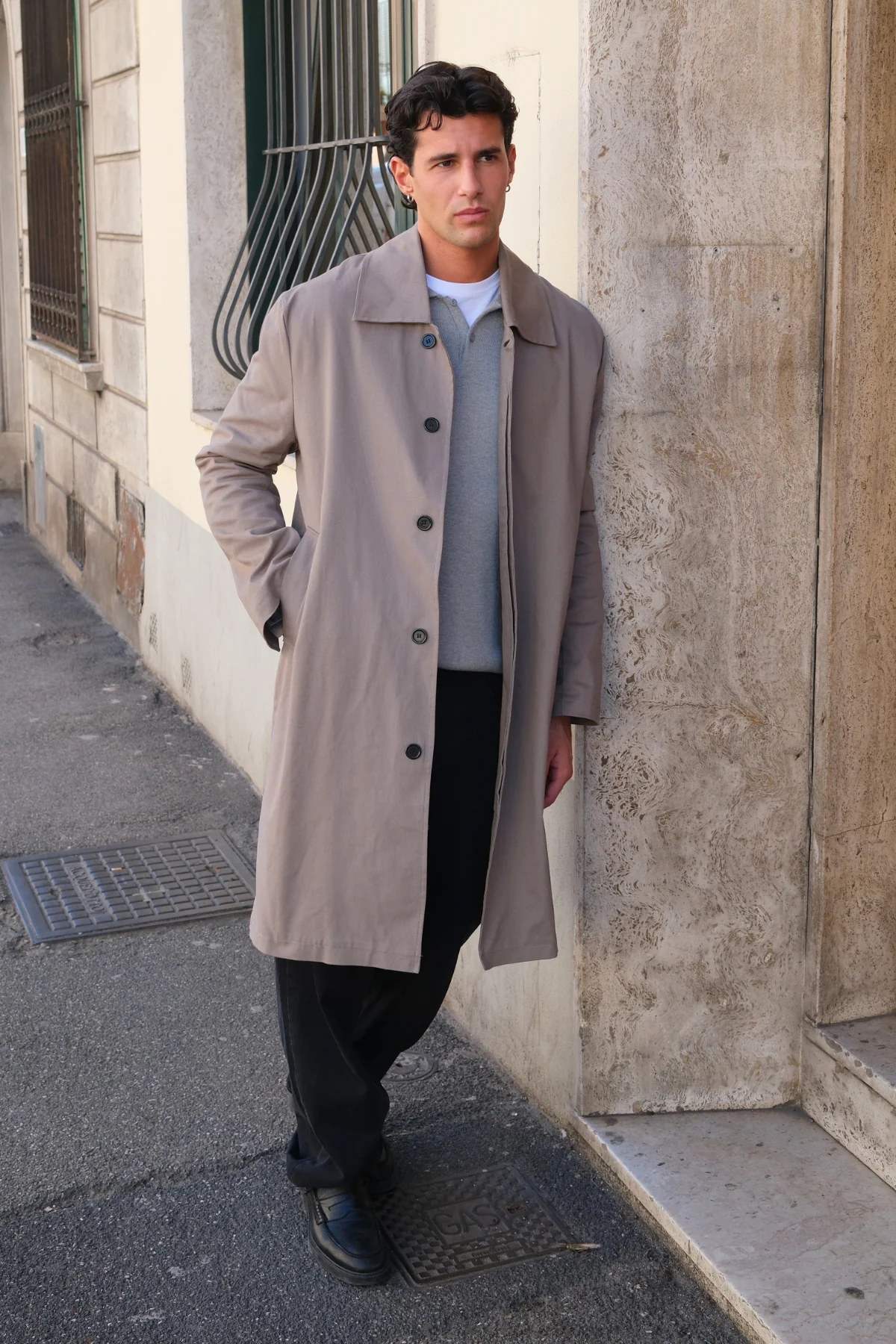 Philip Trenchcoat - Oliv - Image 5