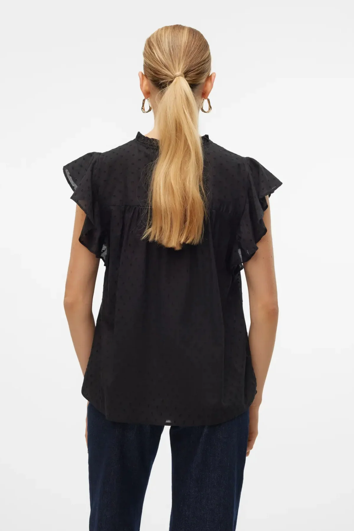 Trine Lace Top - Schwarz - Image 4
