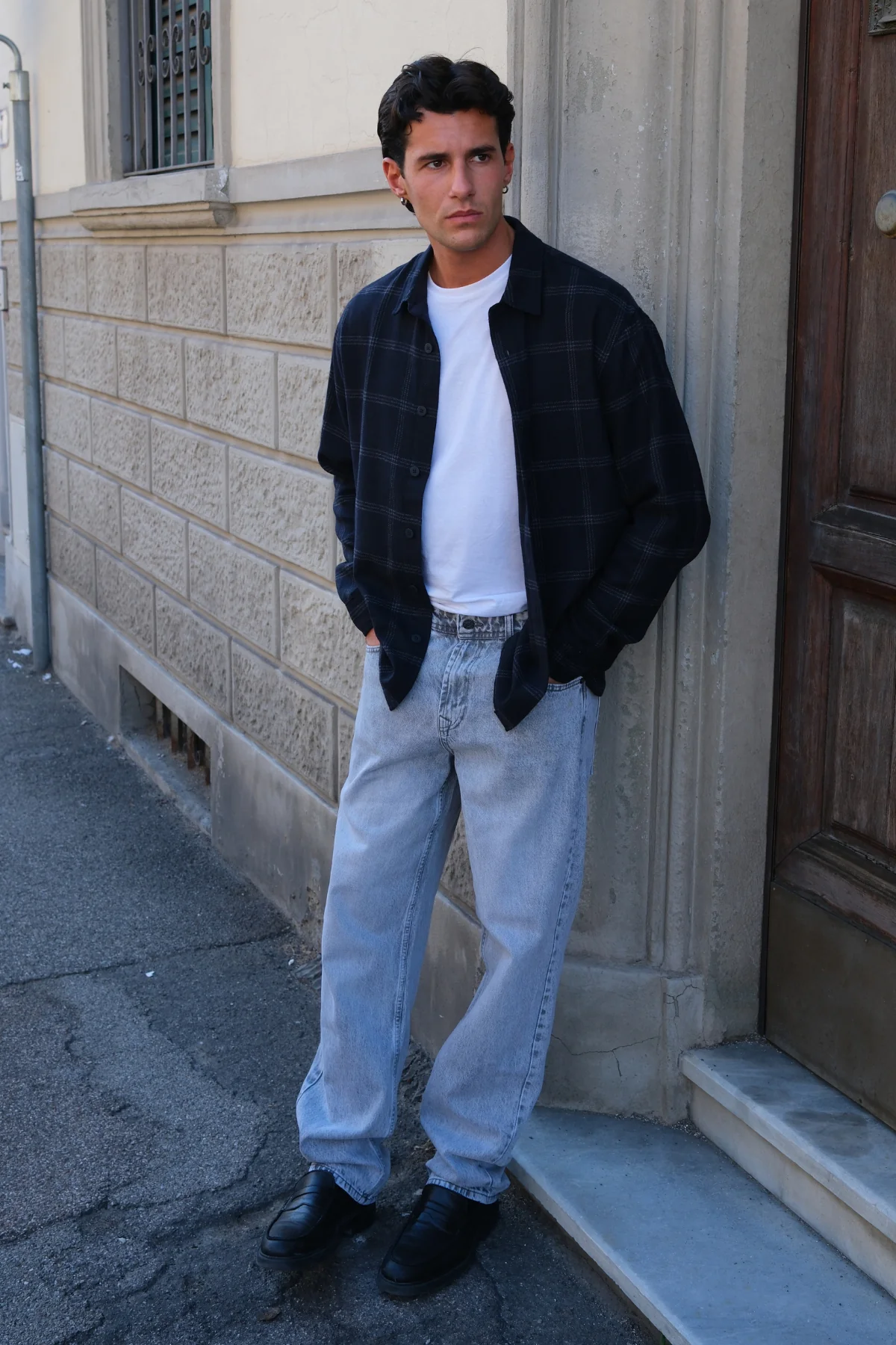 Tristan Overshirt - Dark Navy - Image 4