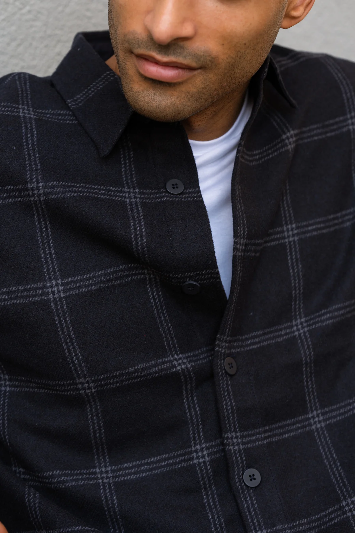 Tristan Overshirt - Dark Navy - Image 7