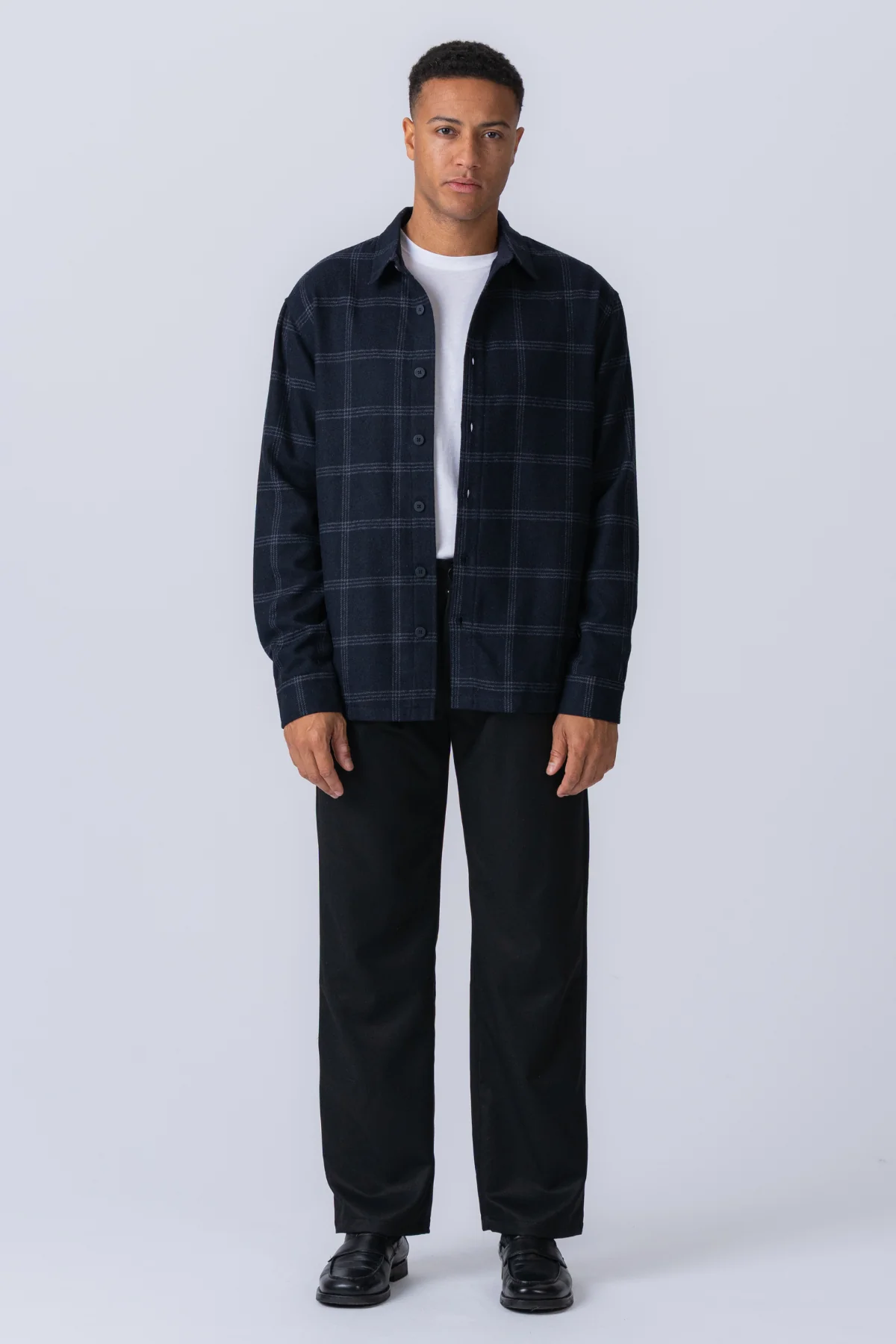Tristan Overshirt - Dark Navy - Image 9