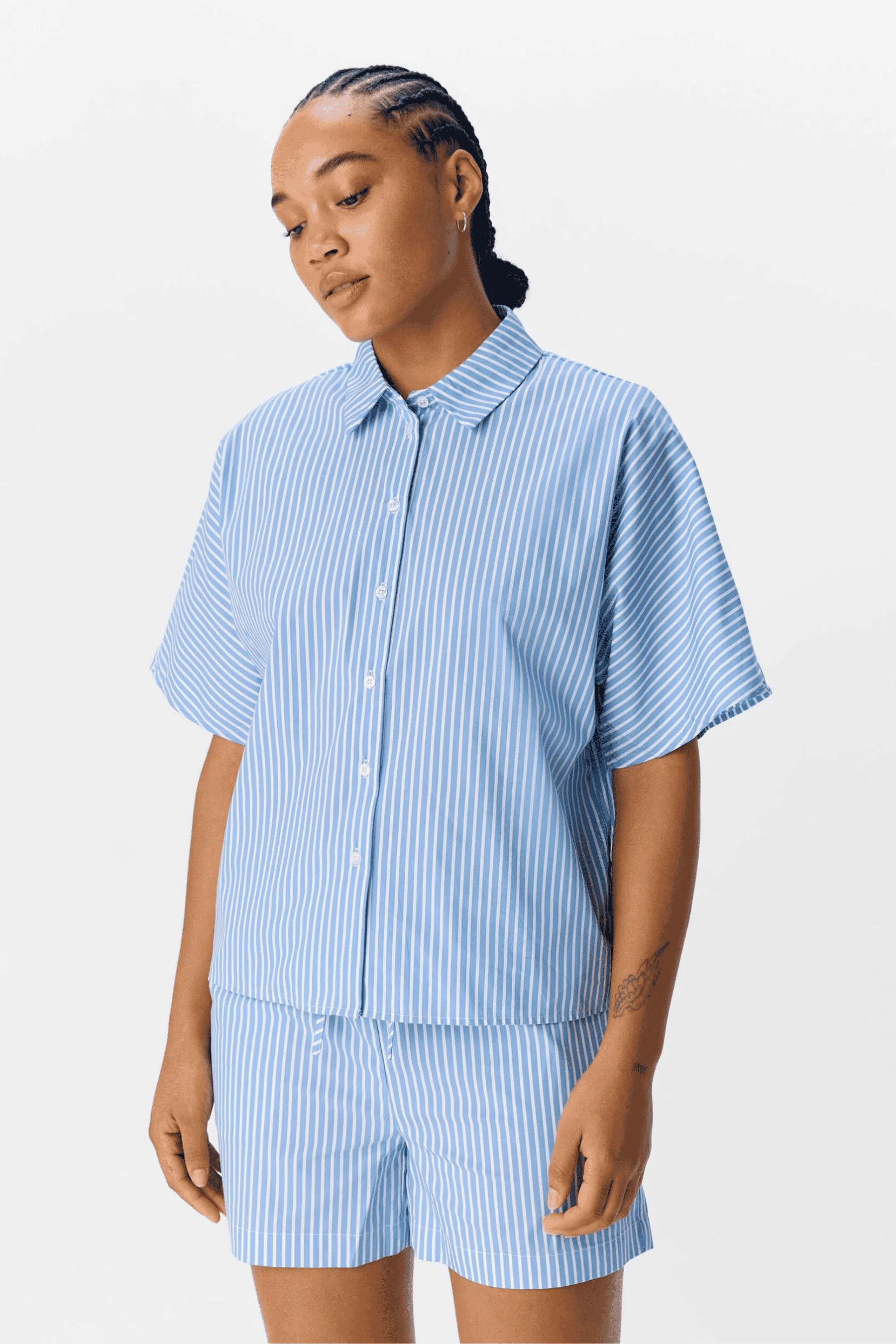 Tutta 2/4 Lo Shirt - Maisblumenblau - Image 2