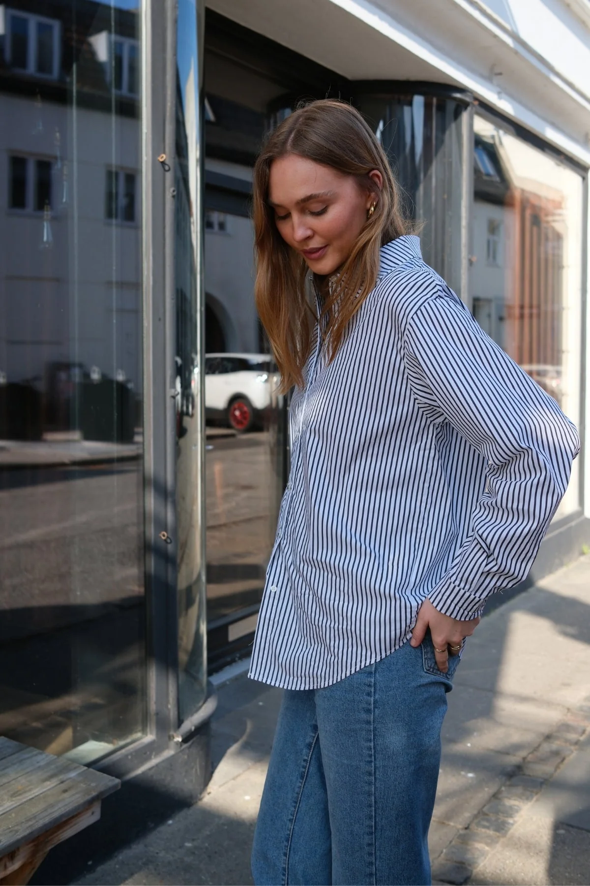 Tutta lo l/s Shirt - Schwarz/Weiß - Image 3