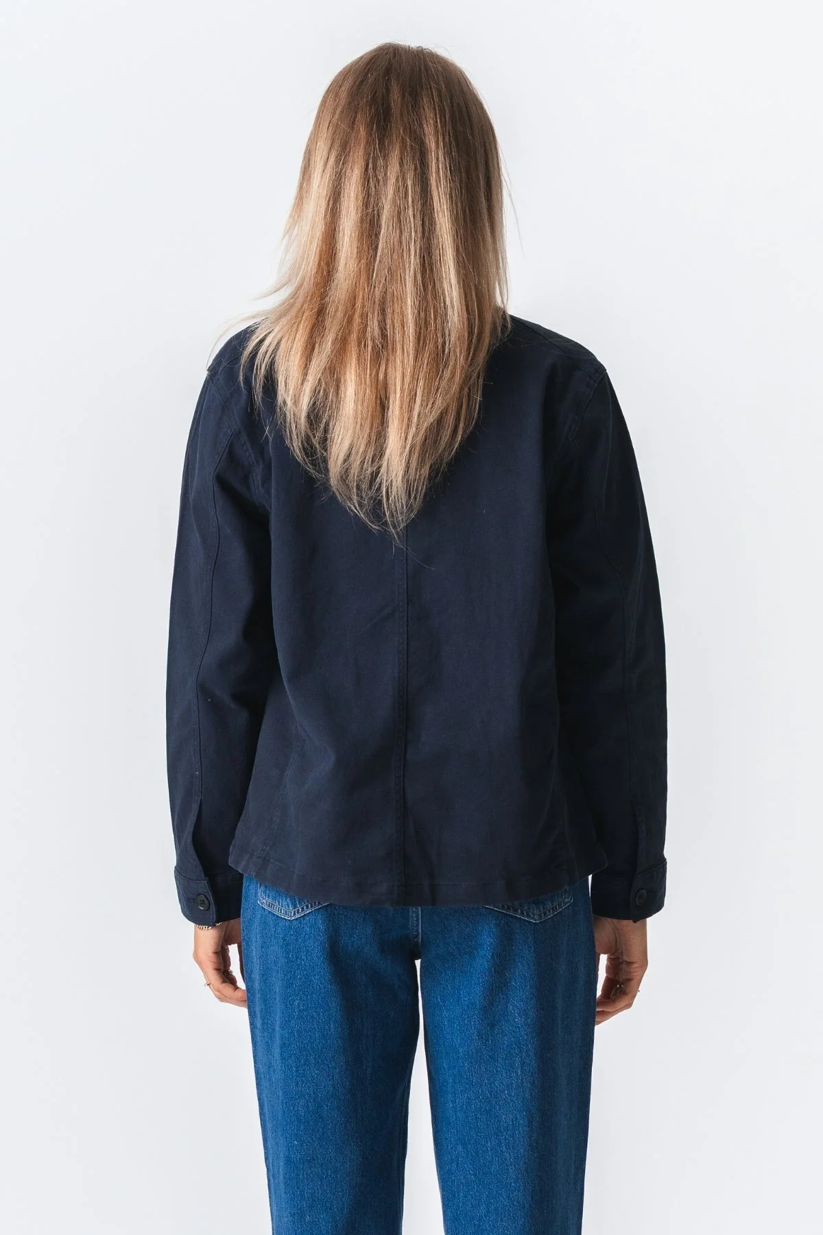 Twill Overshirt - Marine - Image 5