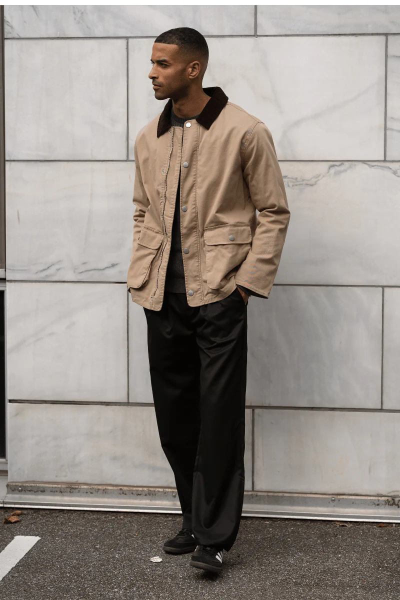 Twilljacke - dunkler Sand - Image 5