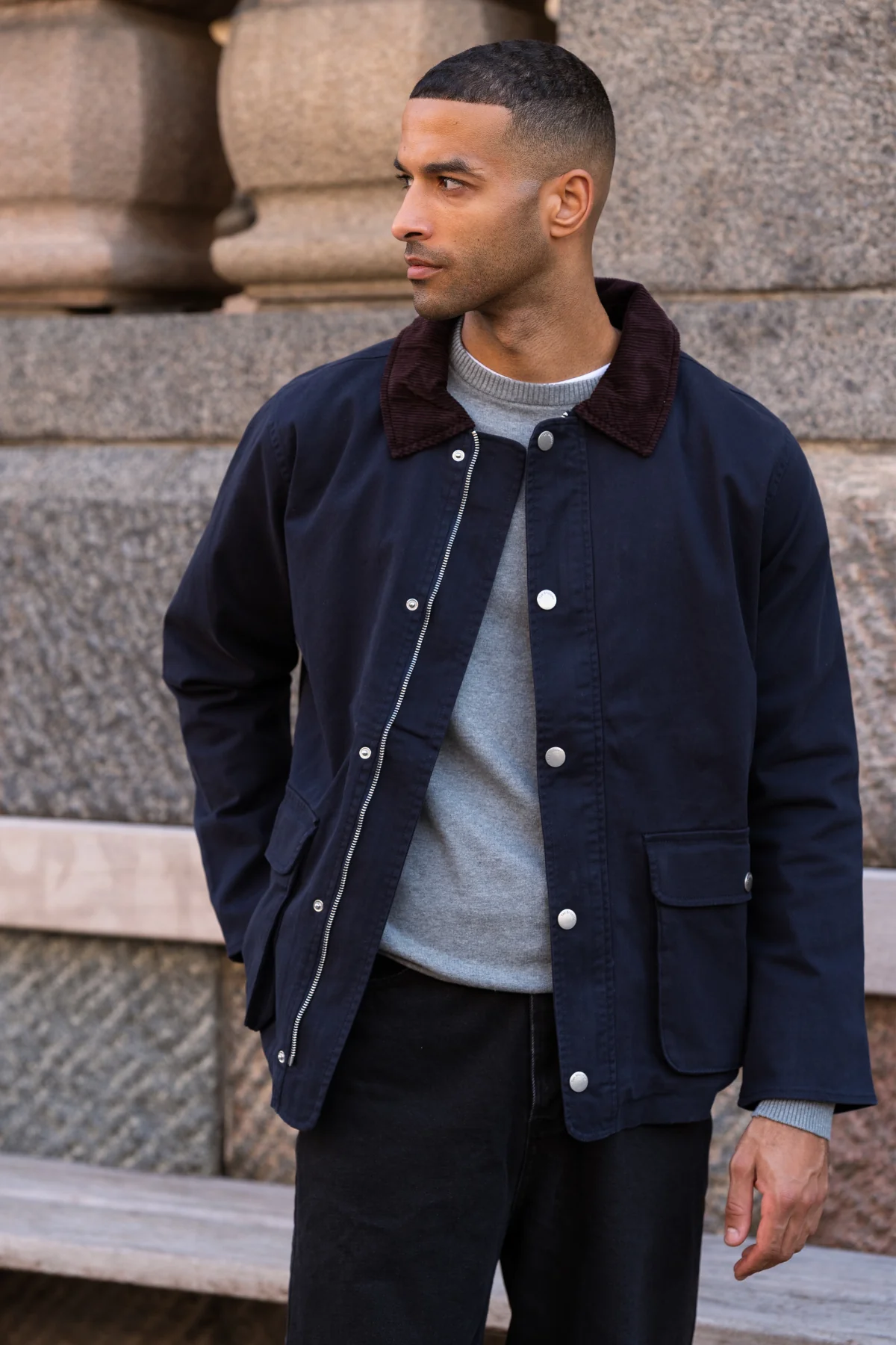 Twilljacke - Marine - Image 4