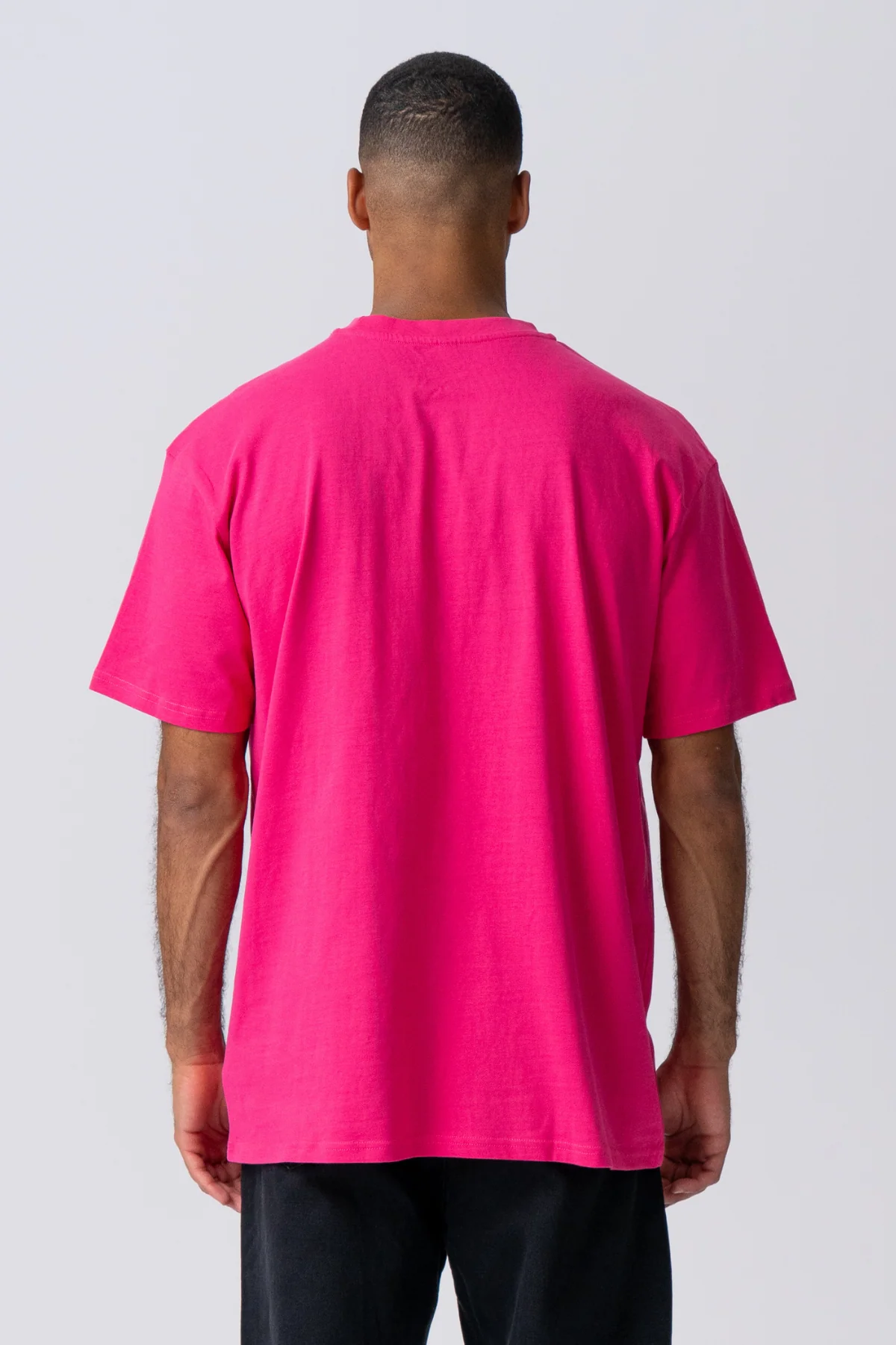 Oversized T -Shirt - Pink - Image 4