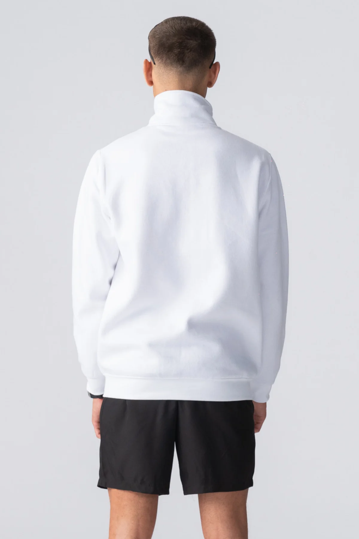 Ulan Sweat Reißverschlussjacke - Weiß - Image 3