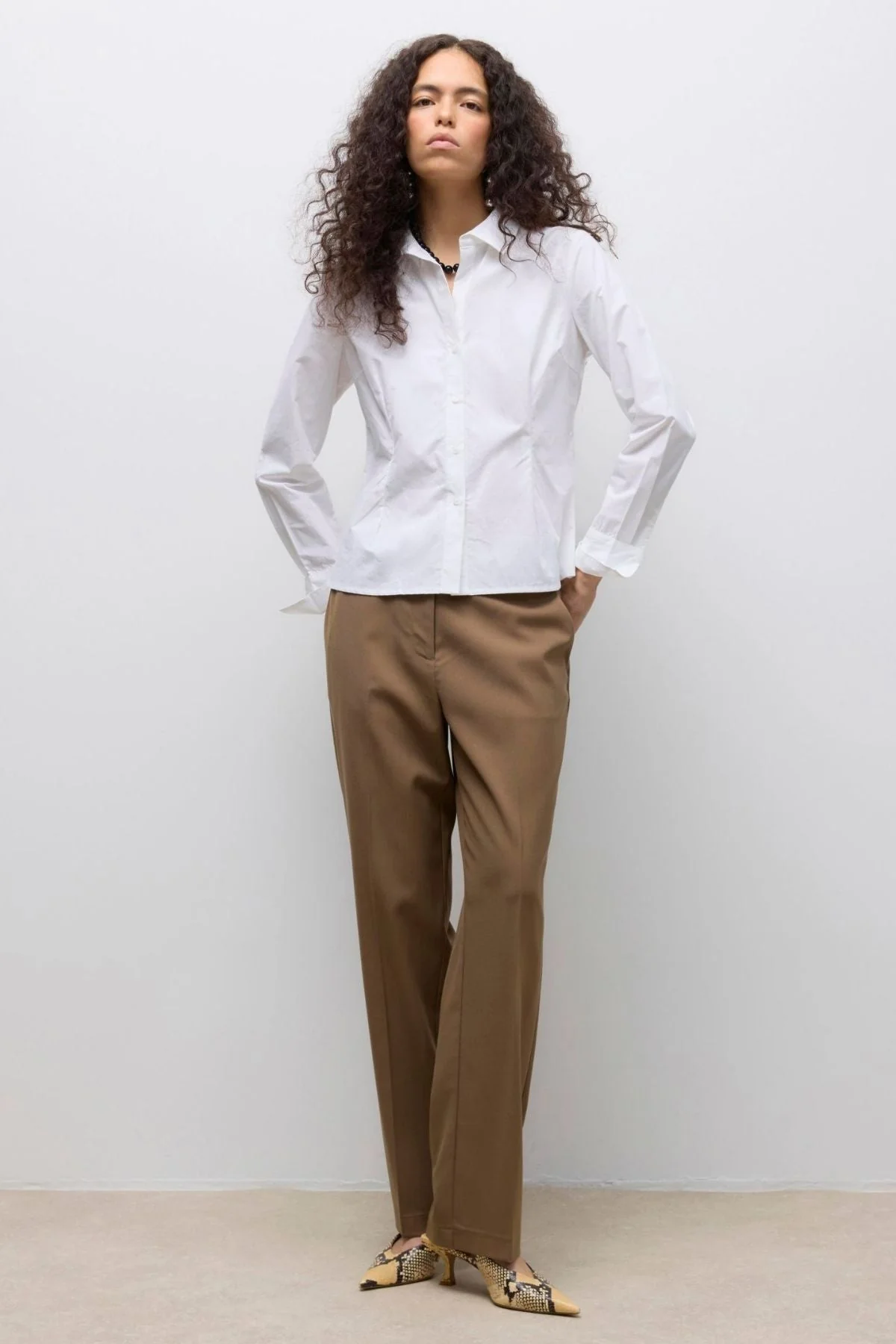 UMS V -Neck -Hemd - hellweiß - Image 2