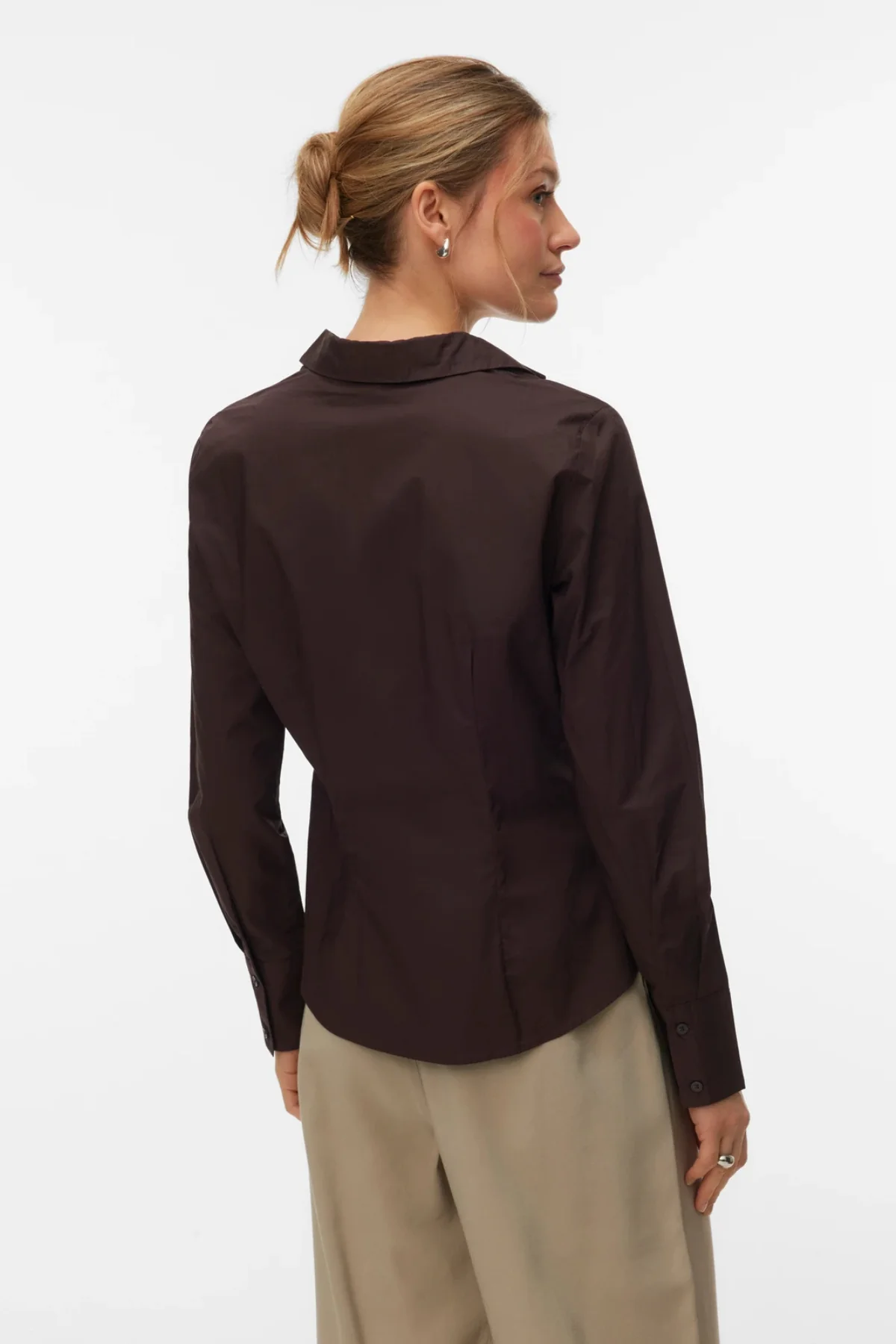 UMS V -Neck -Hemd - Schokoladenpflaume - Image 4