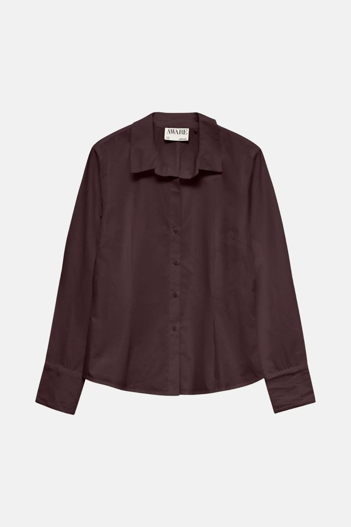 UMS V -Neck -Hemd - Schokoladenpflaume - Image 5