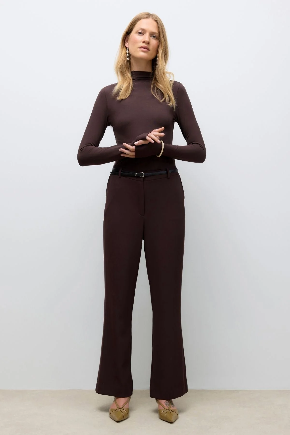 Upama Pant - Schokoladenpflaume - Image 2