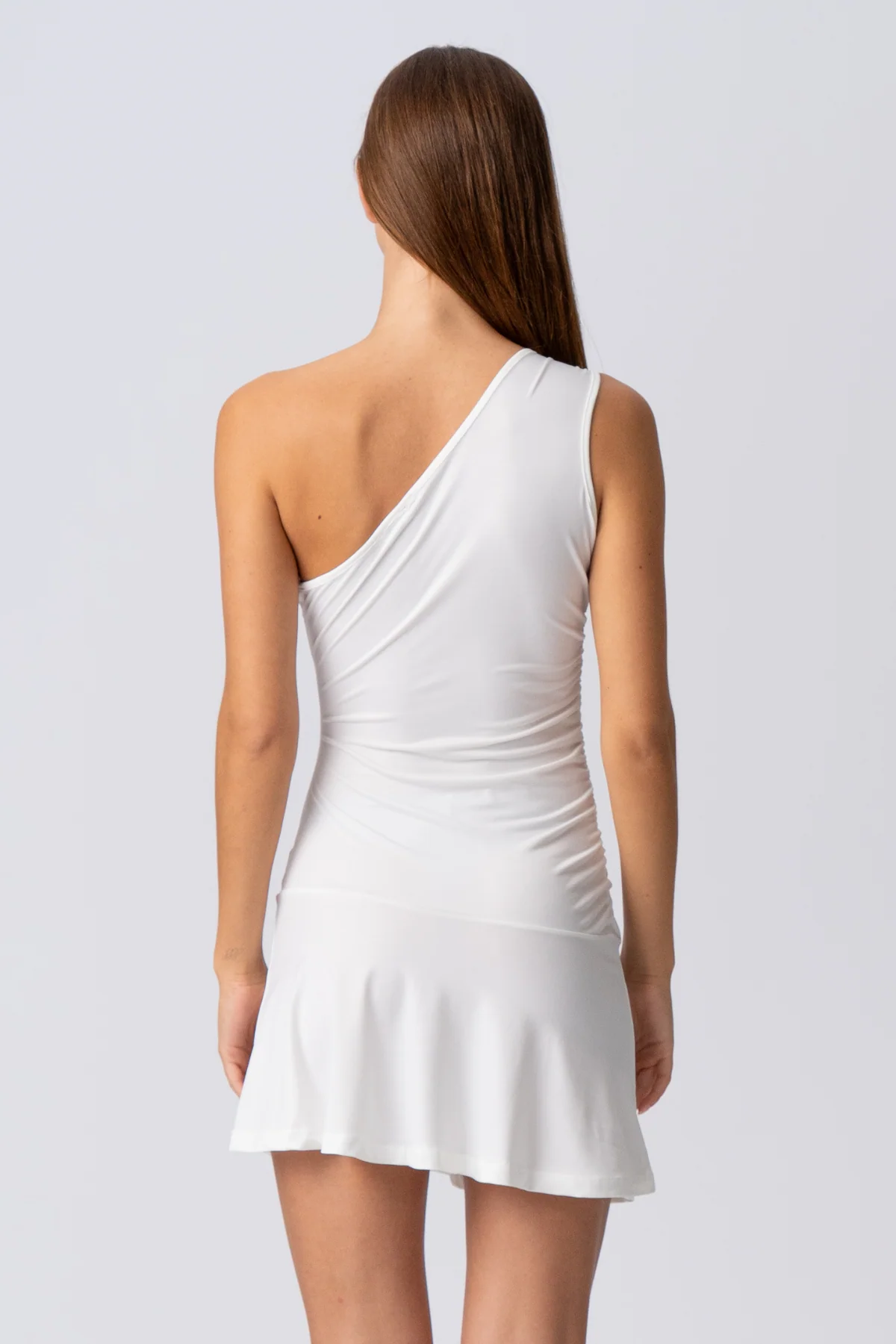 Valentina ein Schulterkleid - Weiß - Image 4
