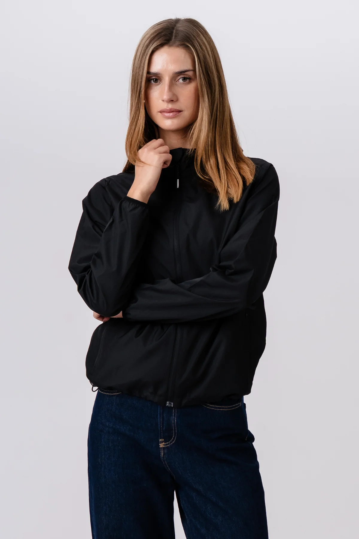 Victoria Windjacke - Schwarz