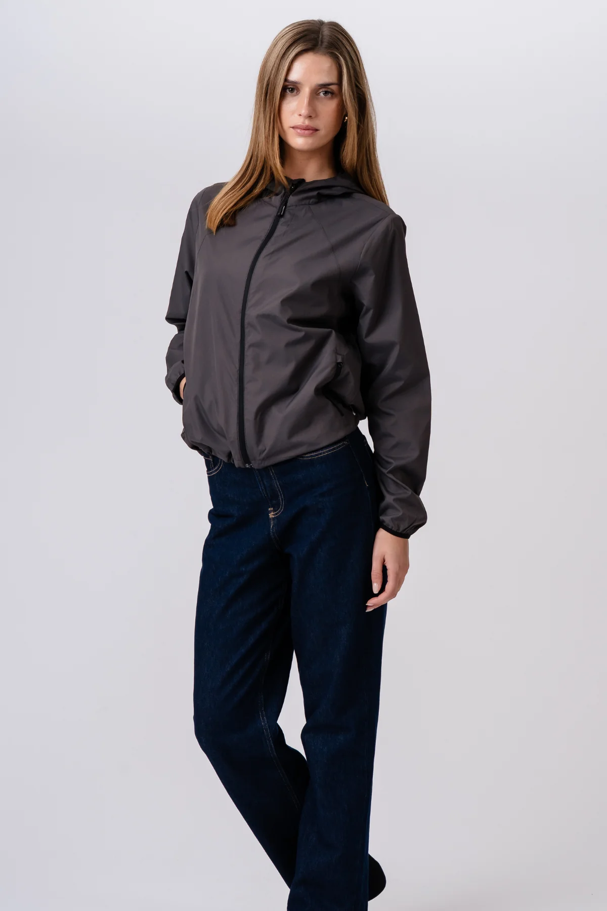 Victoria Windjacke – Dunkelgrau - Image 2