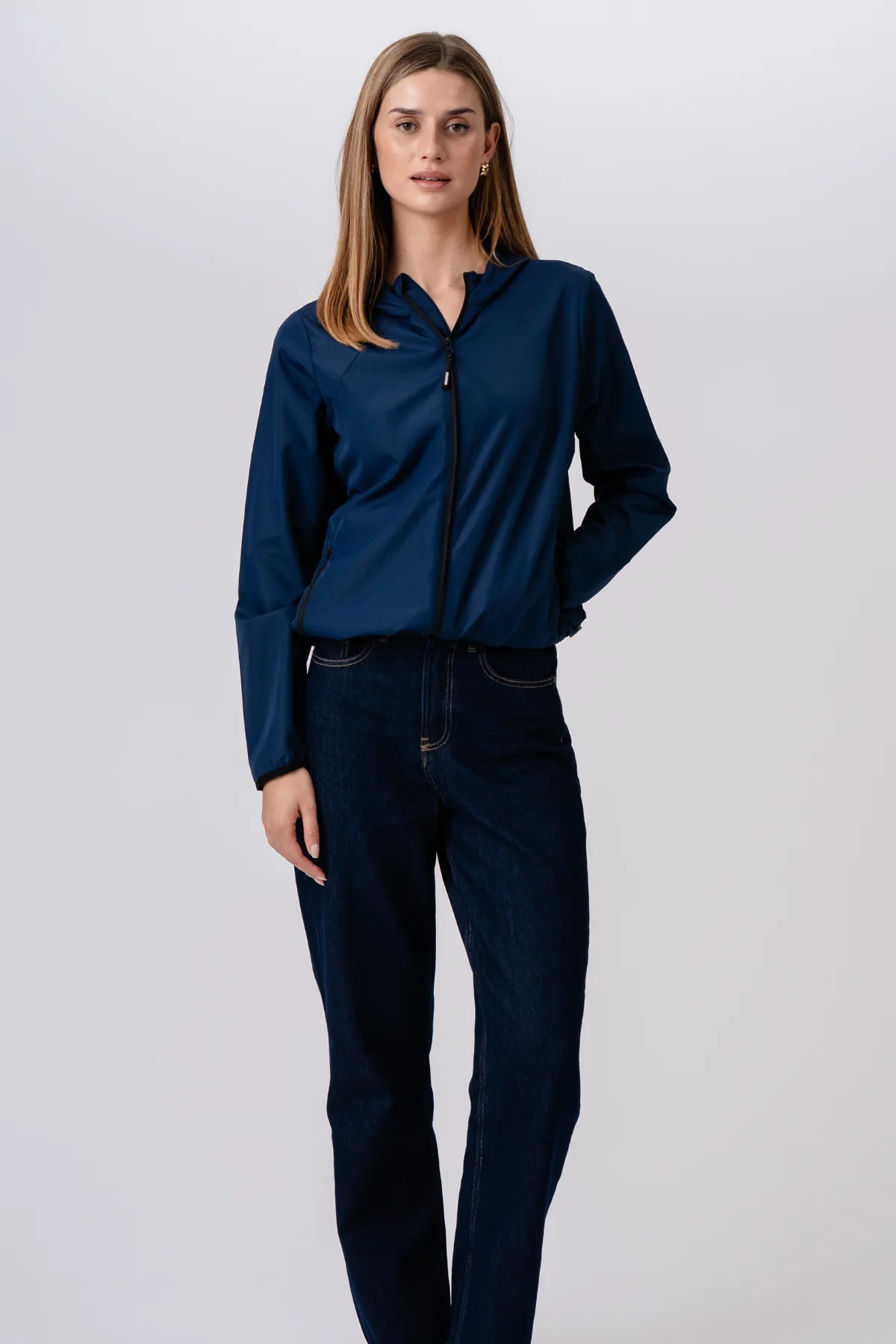 Victoria Windjacke – Marineblau - Image 2