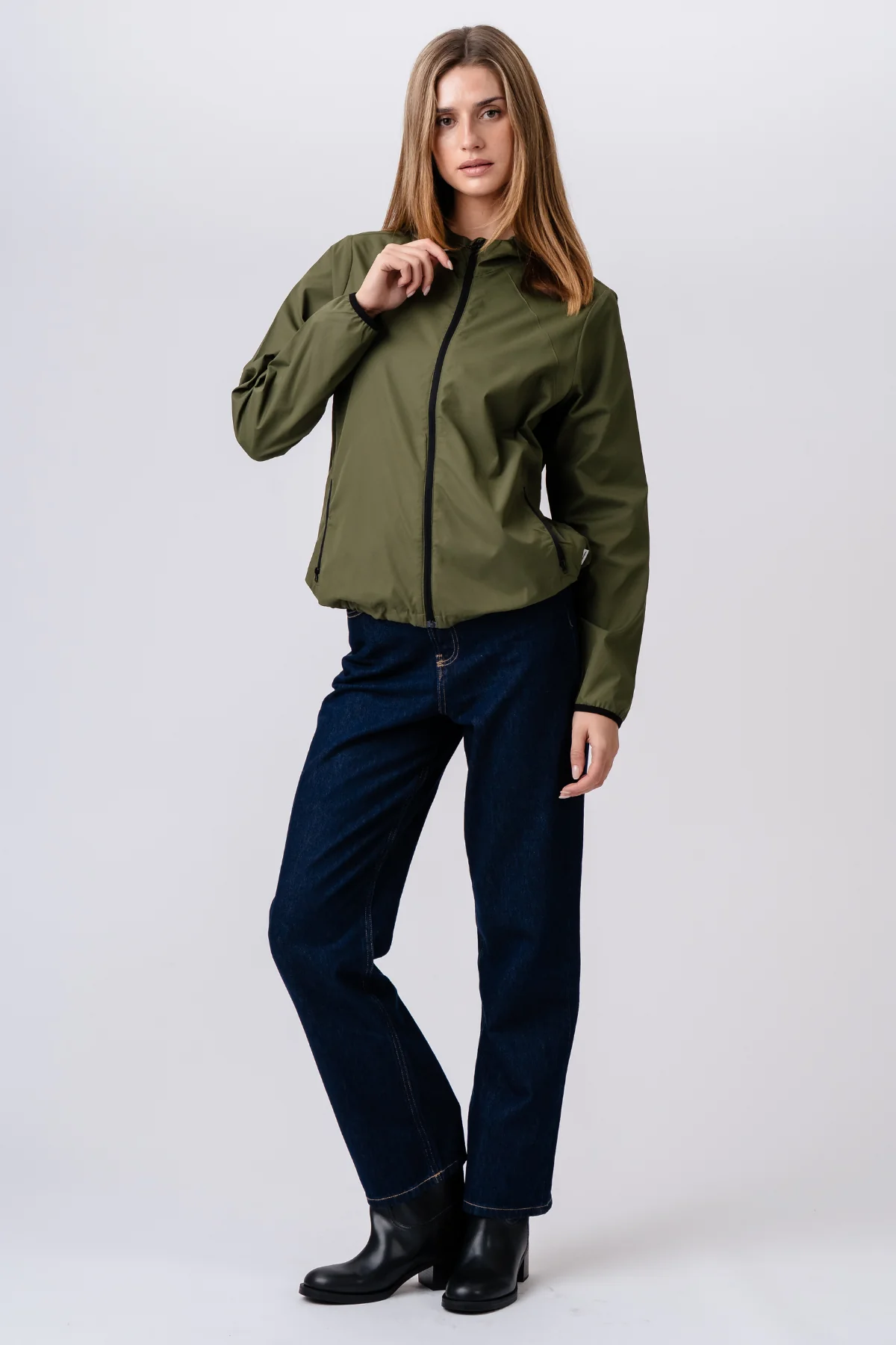 Victoria Windjacke – Oliv - Image 2