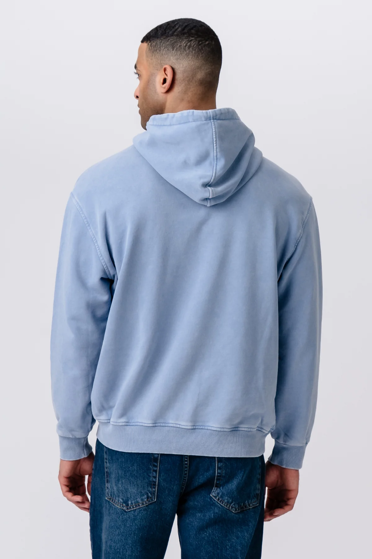 Vincent Kapuzenpullover – Blau - Image 3