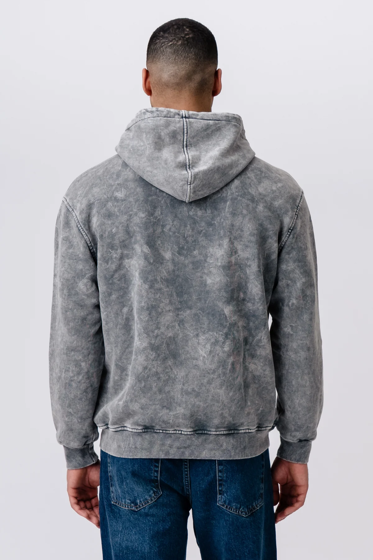 Vincent Kapuzenpullover – Grau - Image 6