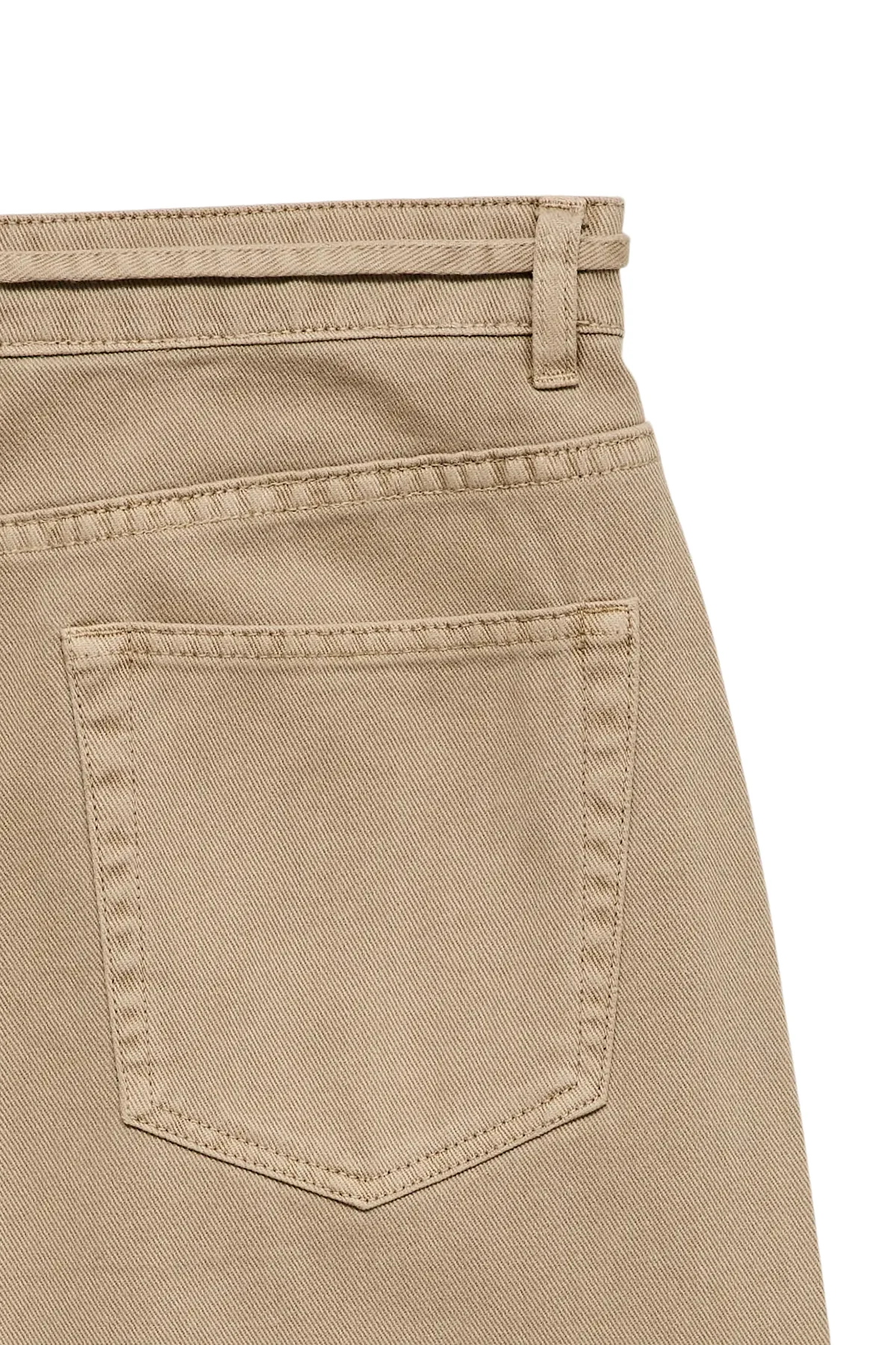 Jeans mit breitem Gürtel von Wien – Silberner Nerz - Image 6