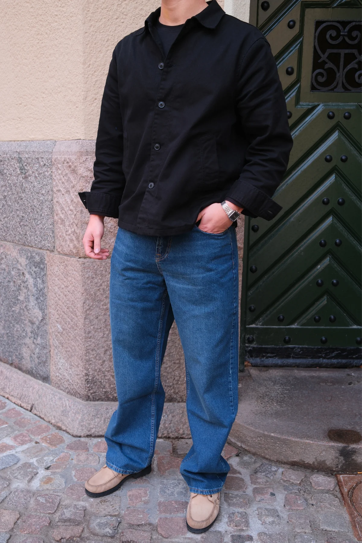 Wilhelm Regular Jeans - Dunkelblauer Denim - Image 2