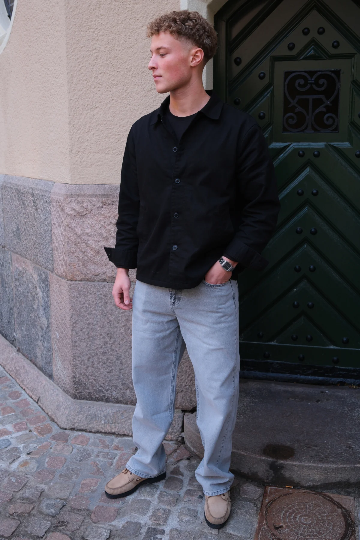 Wilhelm Regular Jeans - Grauer Denim